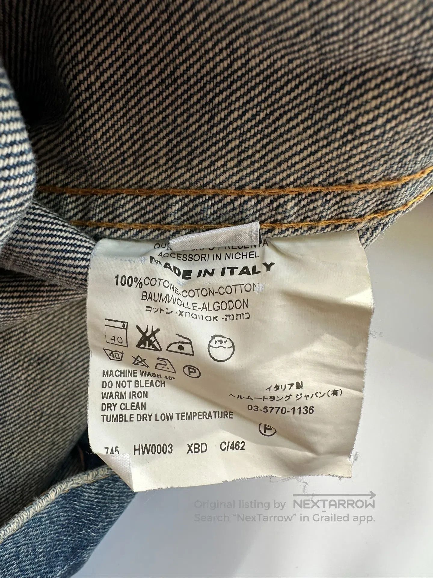 Helmut Lang HELMUT LANG 3rd Cowboy Jacket| Size US M / EU 48-50 / 2 - 6 Thumbnail