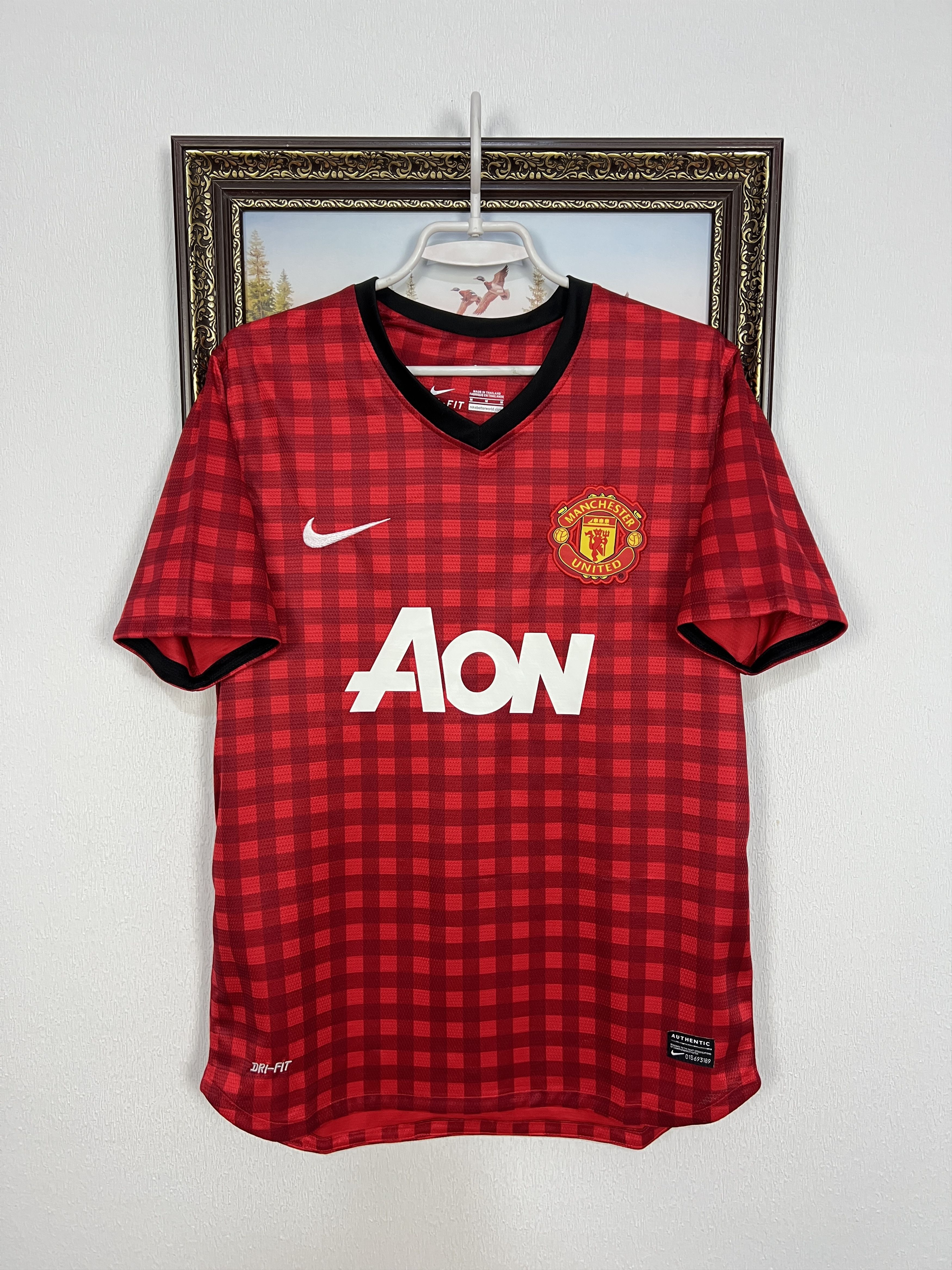 Nike Manchester United Home football shirt 2012 Nike #99 Sir Alex Size US M / EU 48-50 / 2 - 3 Thumbnail