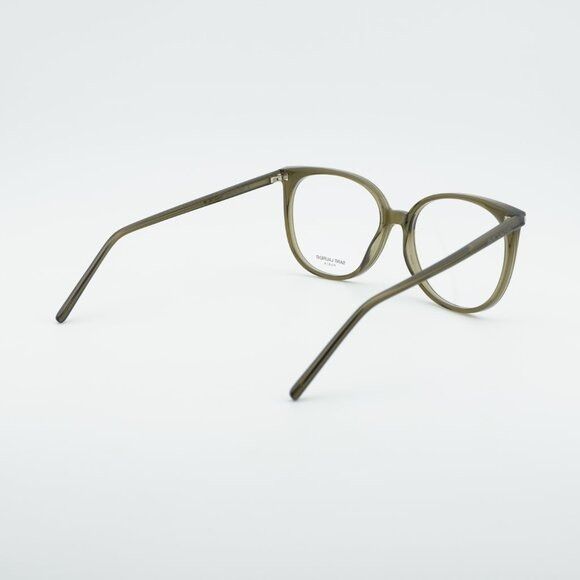 Saint Laurent Paris Saint Laurent SL39 006 Round Eyeglasses Green 54mm Frame Size ONE SIZE - 11 Thumbnail
