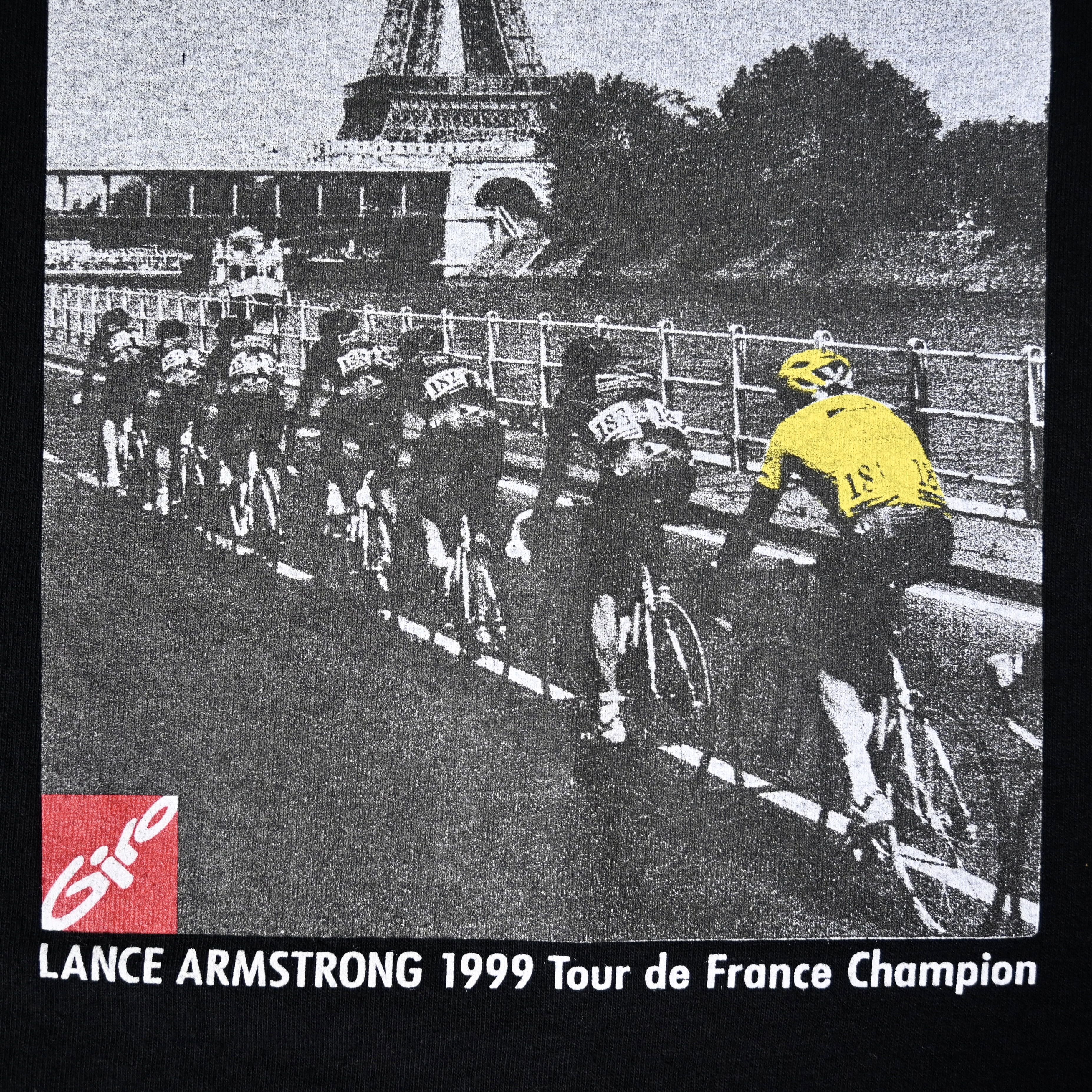 Vintage DEADSTOCK, 1999 USPS x Giro Tour de France photo t-shirt Size US L / EU 52-54 / 3 - 3 Thumbnail