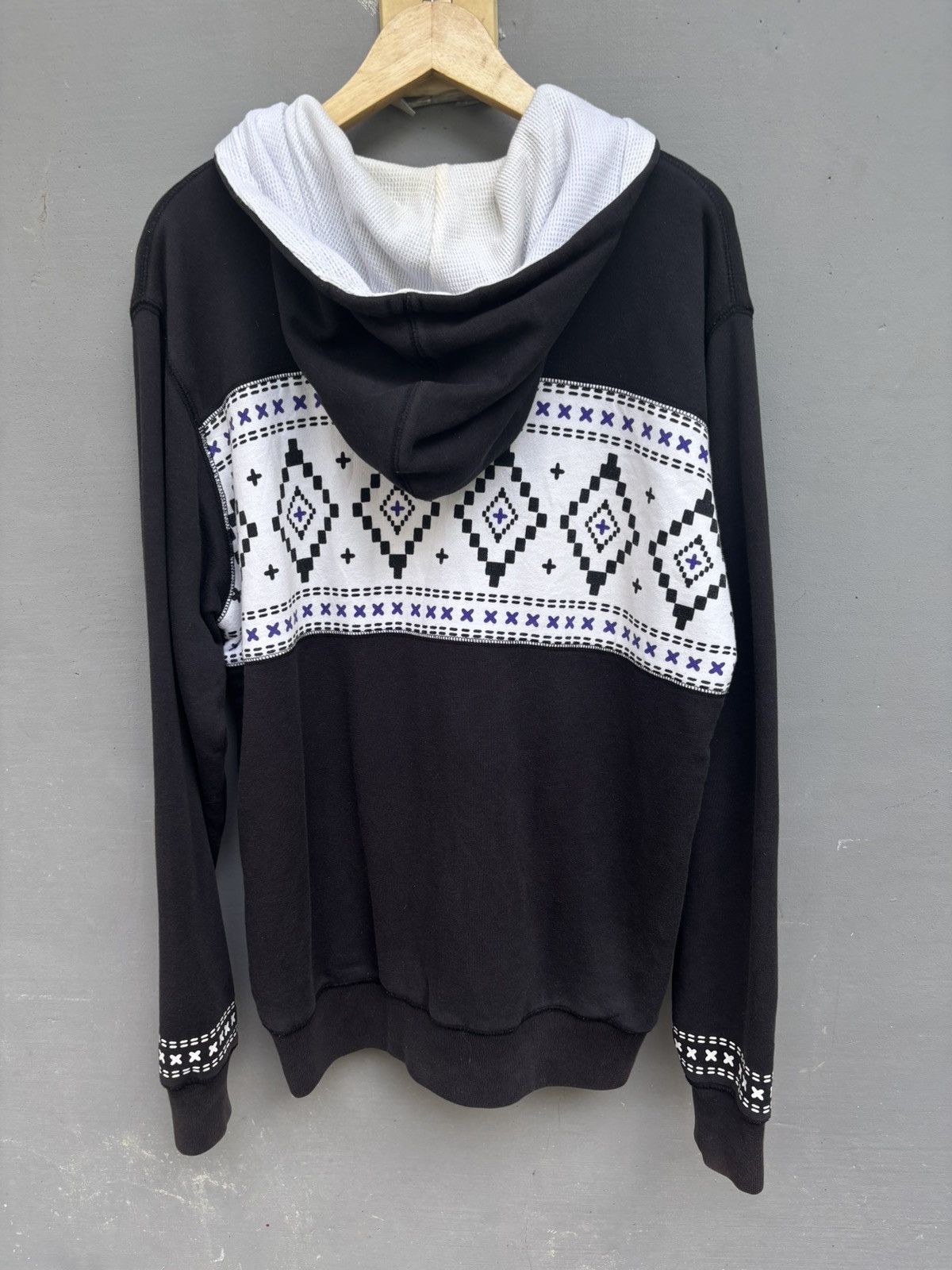 Stussy 90s stussy navajo thermal ziphoodie Size US L / EU 52-54 / 3 - 6 Thumbnail