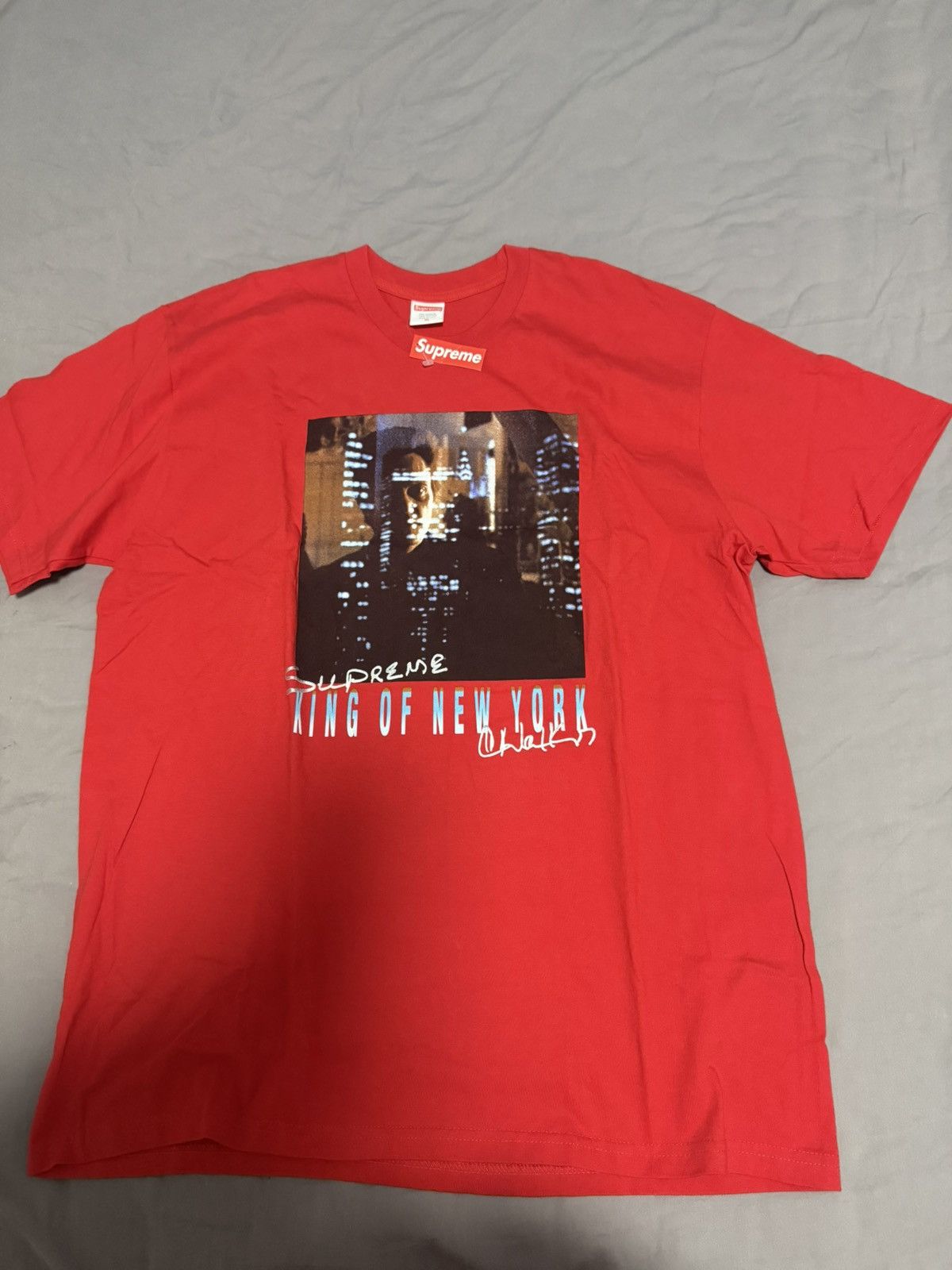 Supreme Supreme king of new York tee T-shirt red Size US XL / EU 56 / 4 - 1 Thumbnail