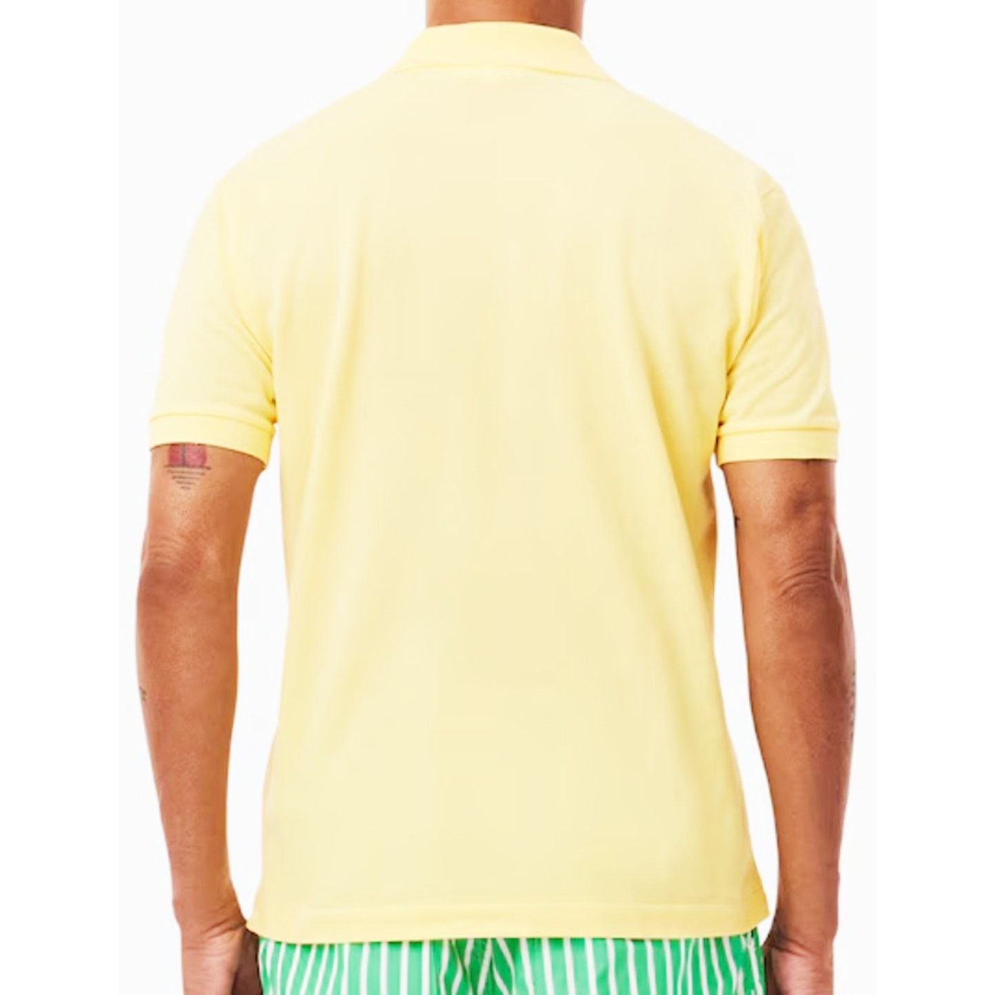 Lacoste Lacoste Mens Legacy Short L.12.12 Pique Polo Bright Yellow M Size US M / EU 48-50 / 2 - 3 Thumbnail