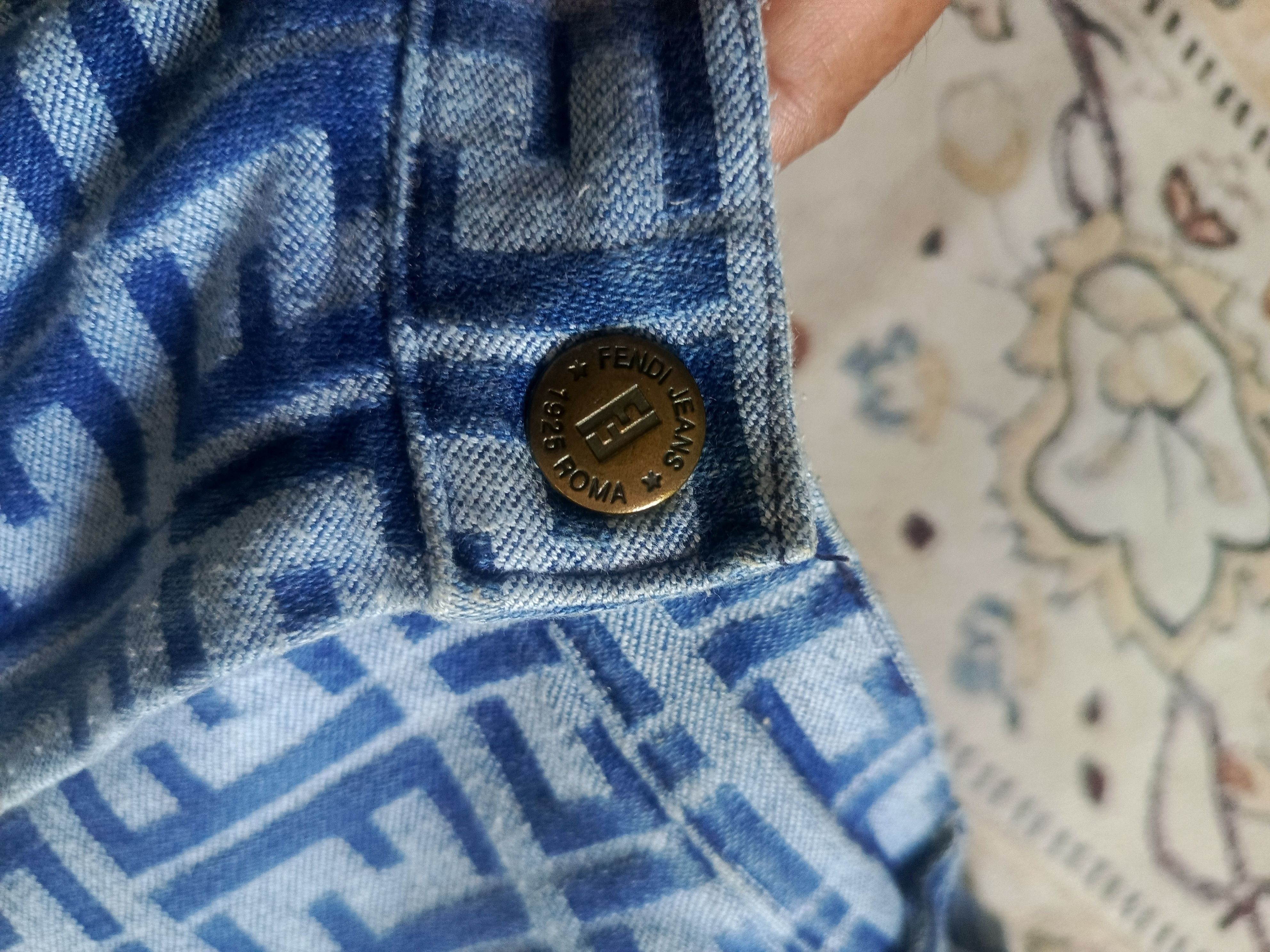Fendi Fendi Zucca Monogram Pants Size 31" - 3 Thumbnail