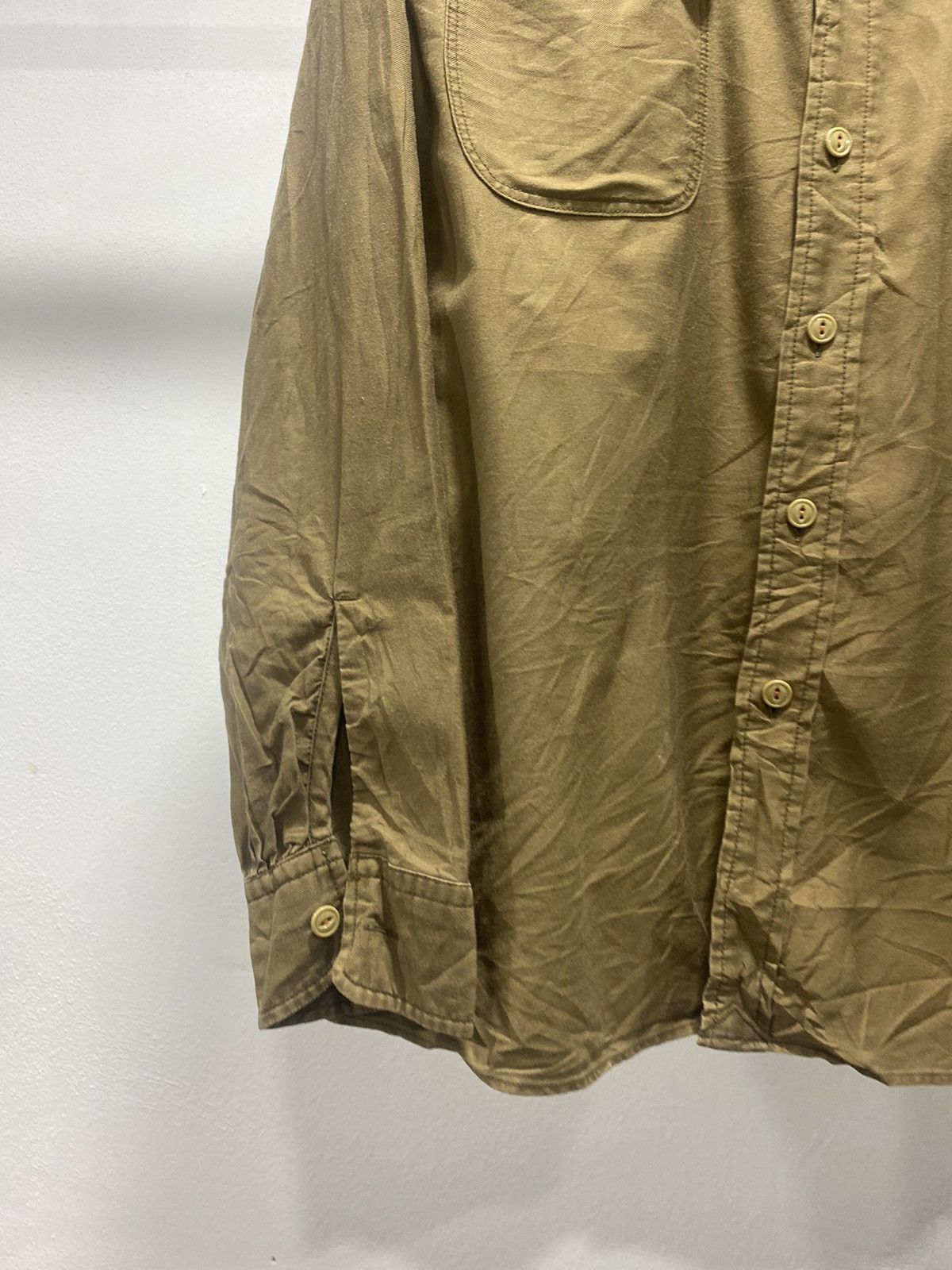 Japanese Brand × KATO × Le Grande Bleu (L.G.B.) Sick☠️ Kato’ Ls Shirt Japan Designer Military Style Size US M / EU 48-50 / 2 - 6 Thumbnail