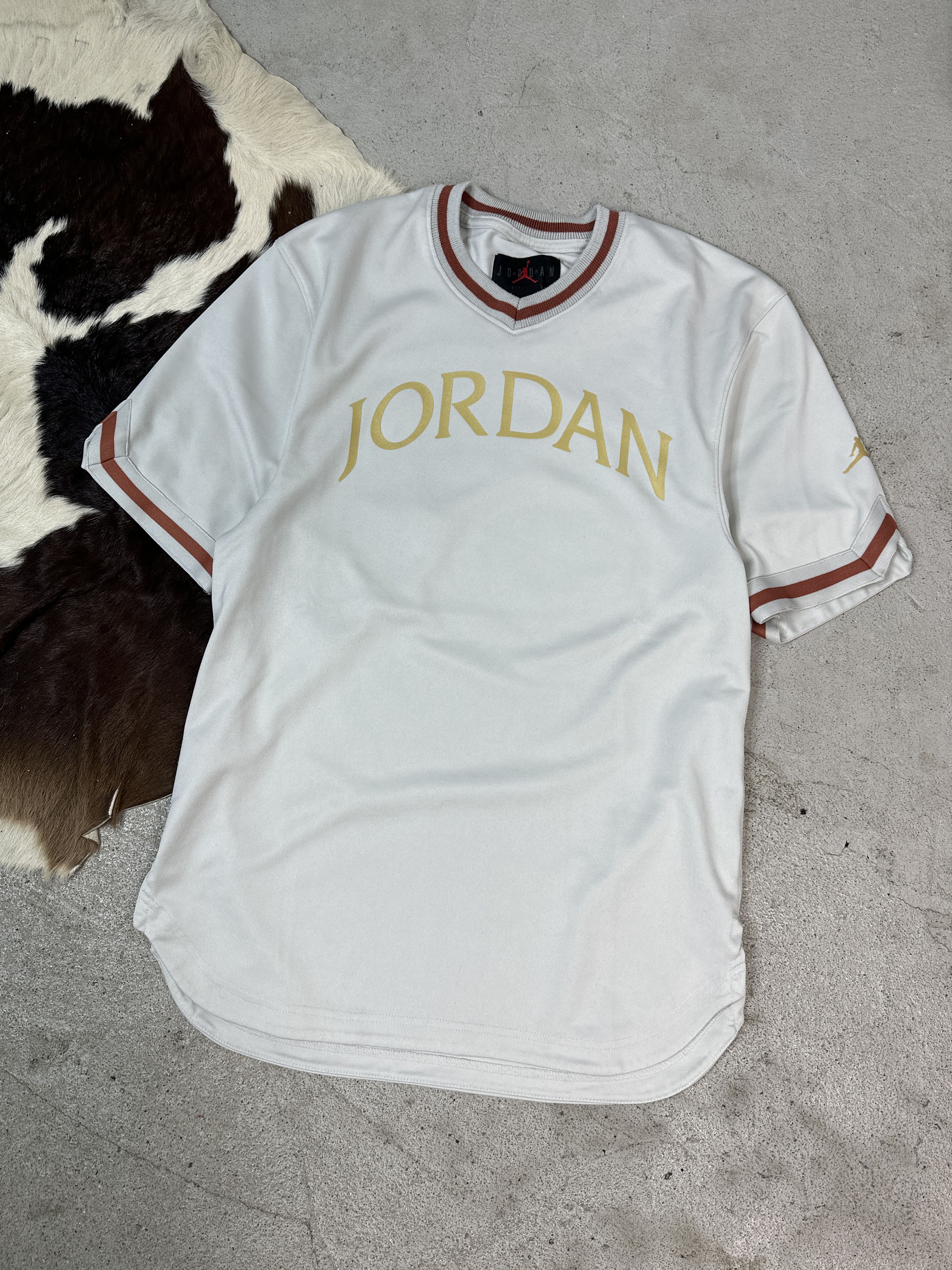 Vintage Jersey Jordan T-shirt Size US M / EU 48-50 / 2 - 1 Thumbnail