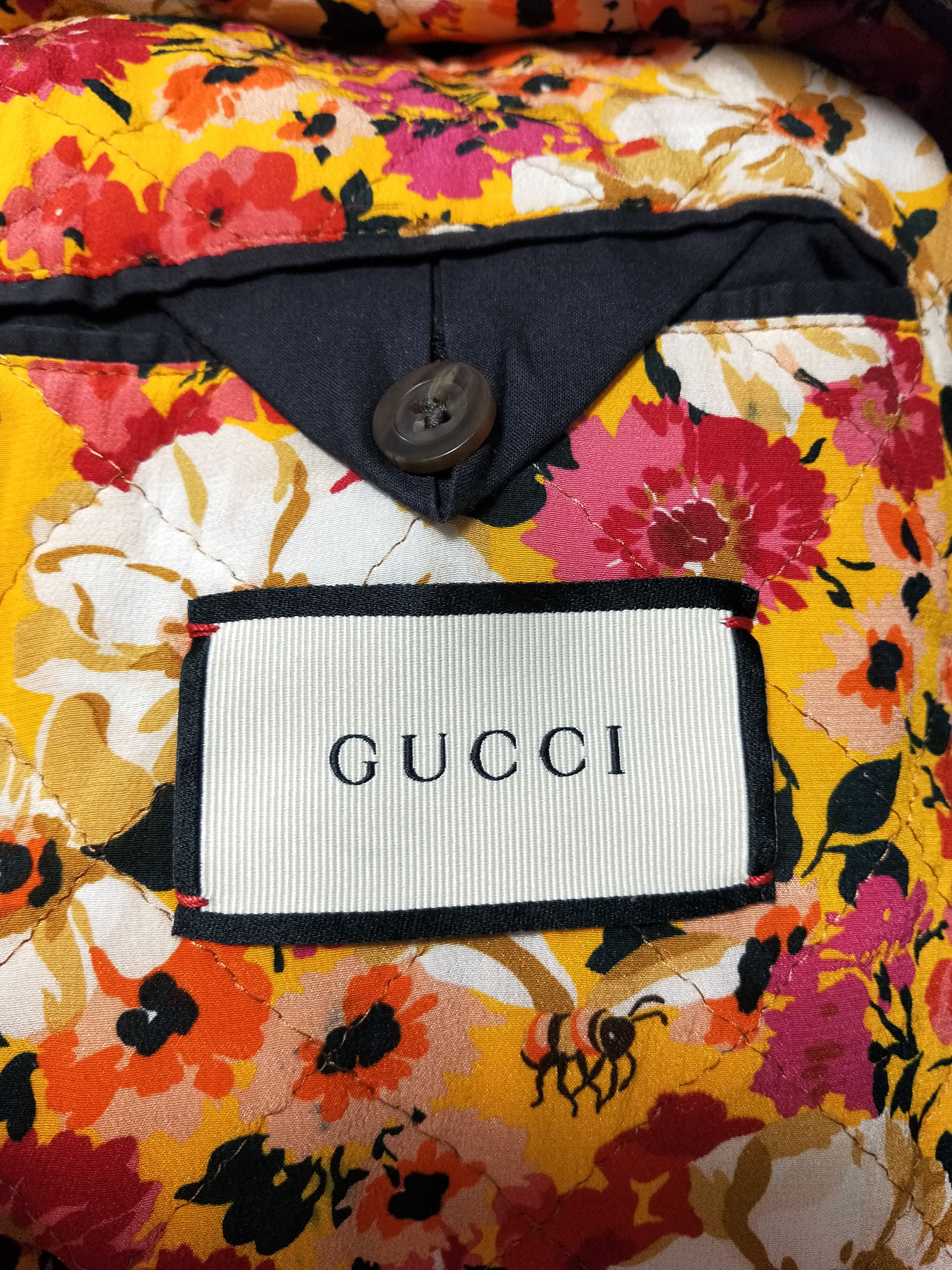 Gucci Denim Jacket with Banana Patch Size US M / EU 48-50 / 2 - 5 Thumbnail
