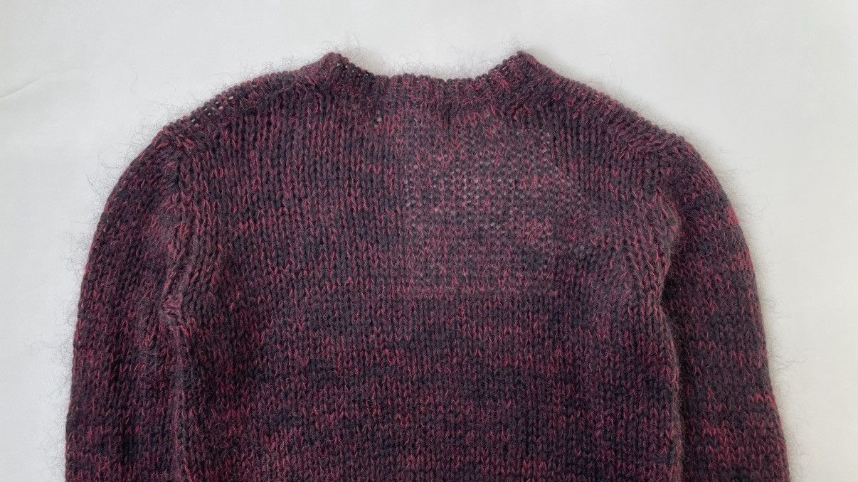 Comme des Garcons A/W 14 Red/Black Mohair Sweater Size US S / EU 44-46 / 1 - 10 Thumbnail