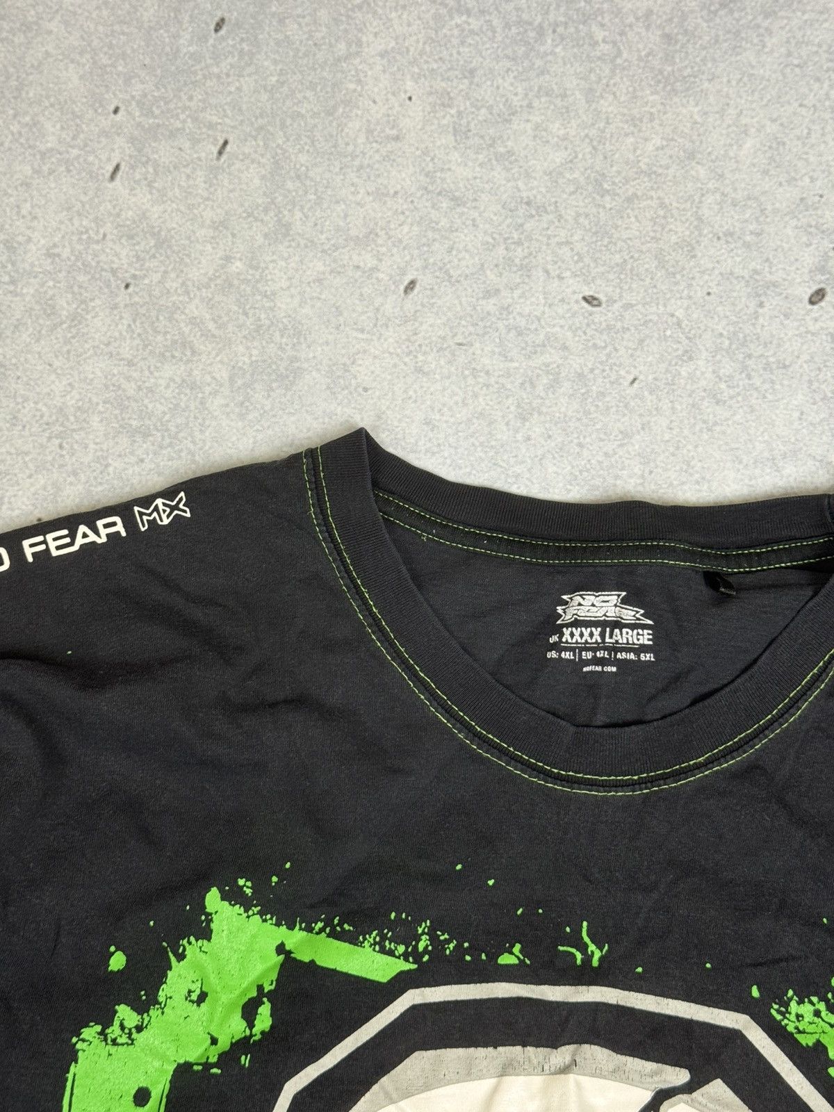 No Fear No Fear Big Logo Tee Shirt Streetwear Size US XXL / EU 58 / 5 - 4 Thumbnail