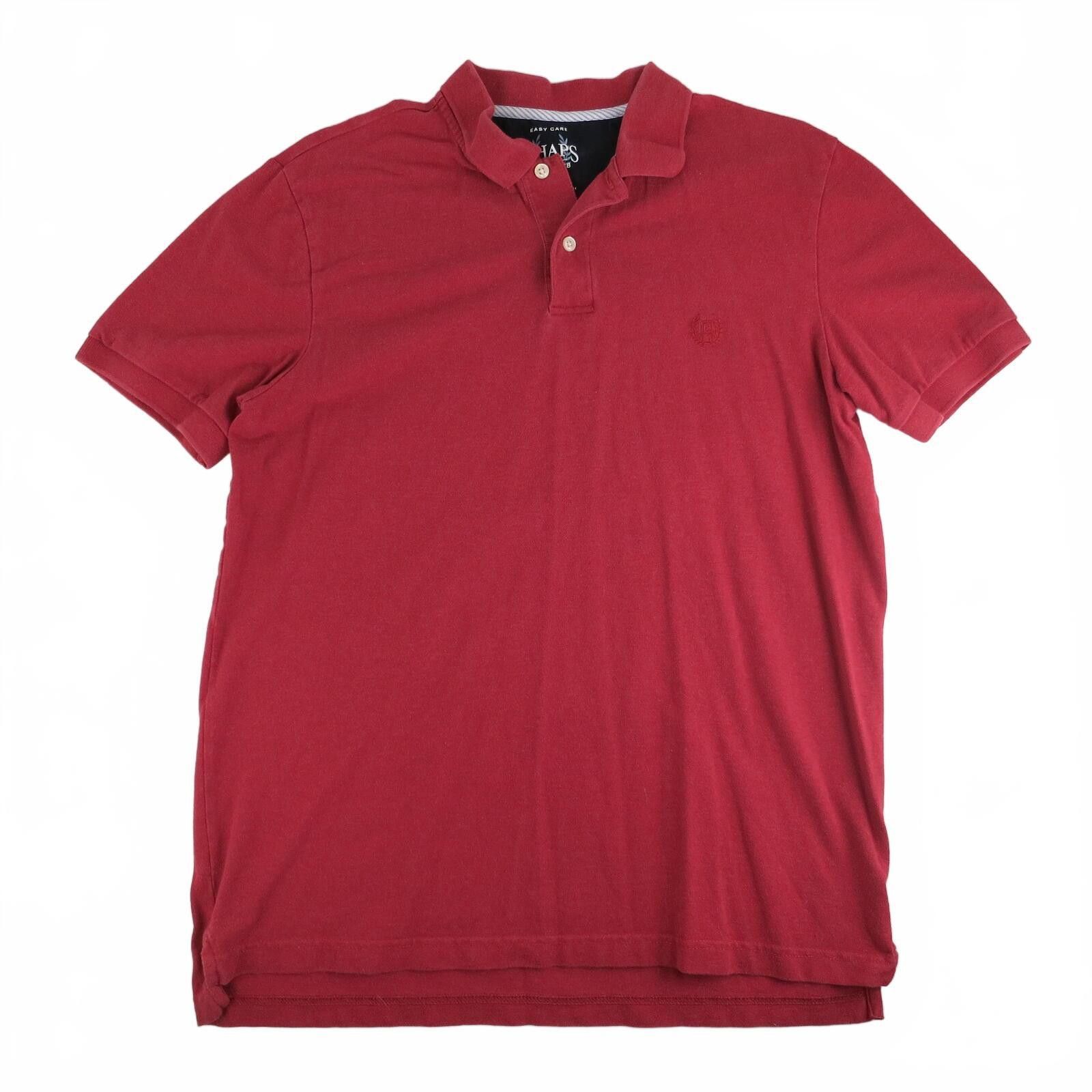 Chaps Chaps Red Polo Shirt with Embroidered Logo Men's Medium Size US M / EU 48-50 / 2 - 1 Thumbnail