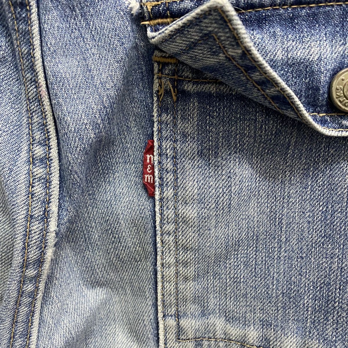 Japanese Brand Japanese Brand Works n&m Bushpants Distressed Denim Size US 28 / EU 44 - 13 Thumbnail