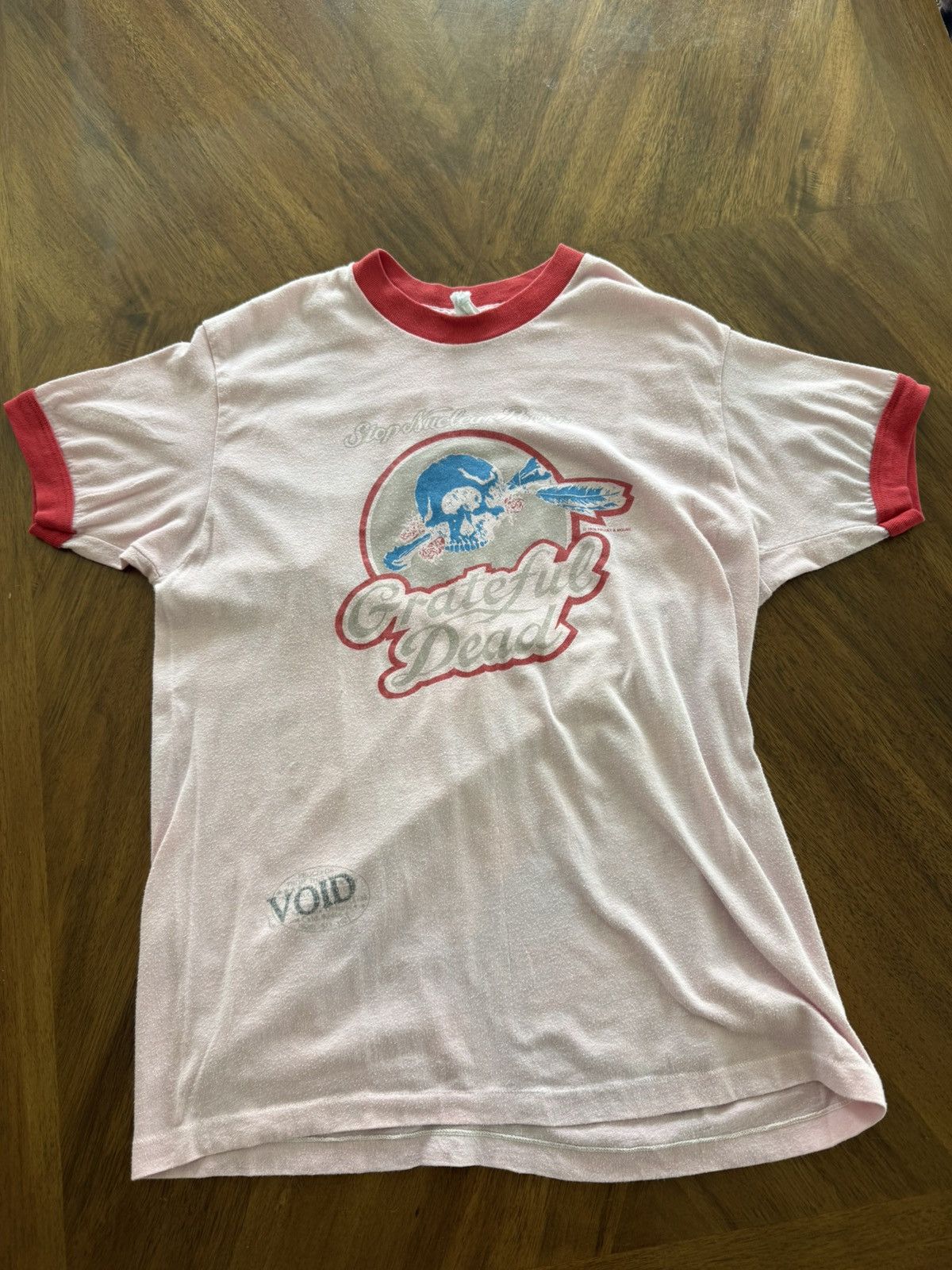 Grateful Dead 1978 RARE grateful dead vintage T “stop nuclear power” Size US L / EU 52-54 / 3 - 1 Thumbnail