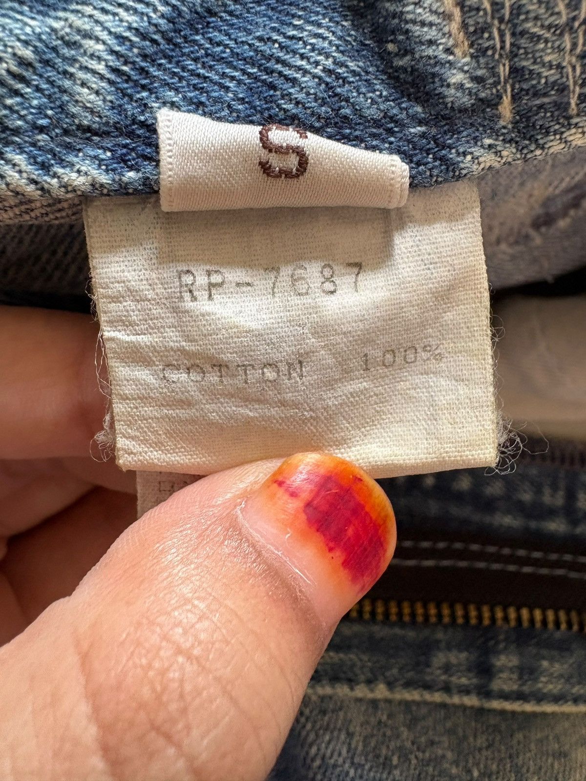 Japanese Brand Vintage Japanese Brand Selvedge Mud Wash Distressed Jeans Size US 30 / EU 46 - 10 Thumbnail
