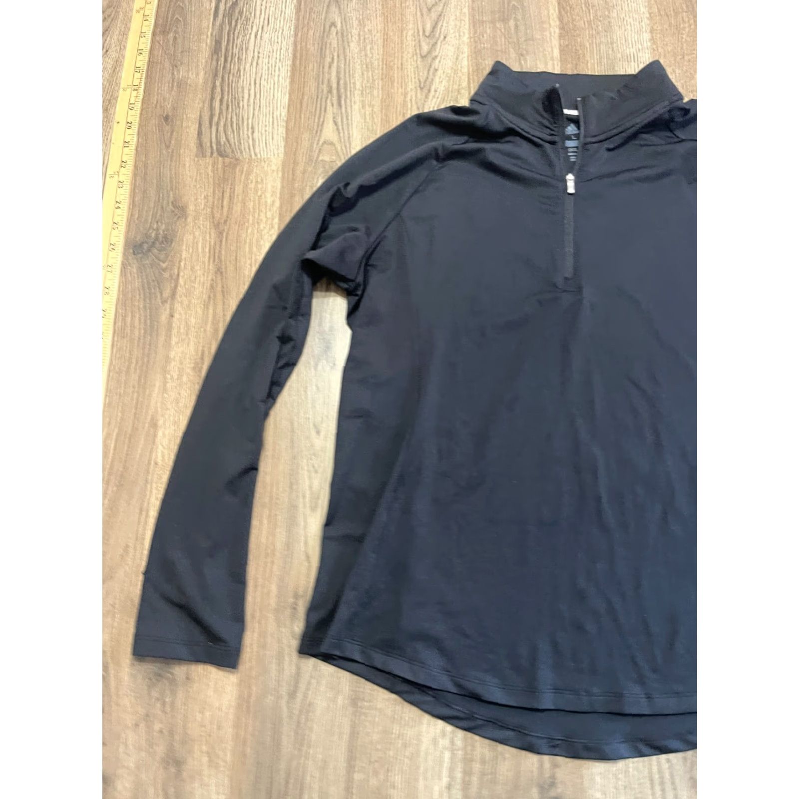 Adidas adidas Shirt Men's Large Black 1/4 Zip Up Golf Sweatshirt Long Sleeve Size US L / EU 52-54 / 3 - 3 Thumbnail