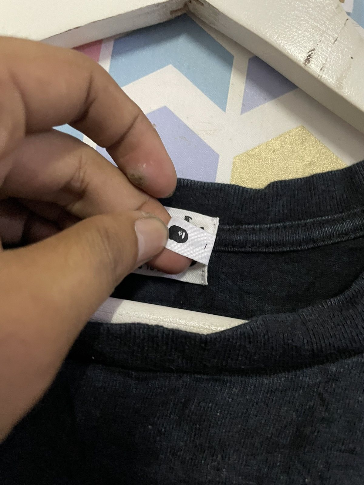 Bape A Bathing Ape Black Shirt Size US L / EU 52-54 / 3 - 4 Thumbnail