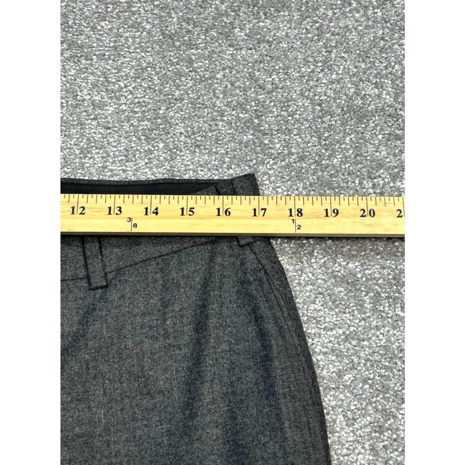 Brooks Brothers Brooks Brothers Dress Pants Mens 35 R Black Mid Rise Cuffed Flat Front Straight Dress Pants Mens Black 90s Modern Preppy Boys? Size US 35 - 6 Thumbnail