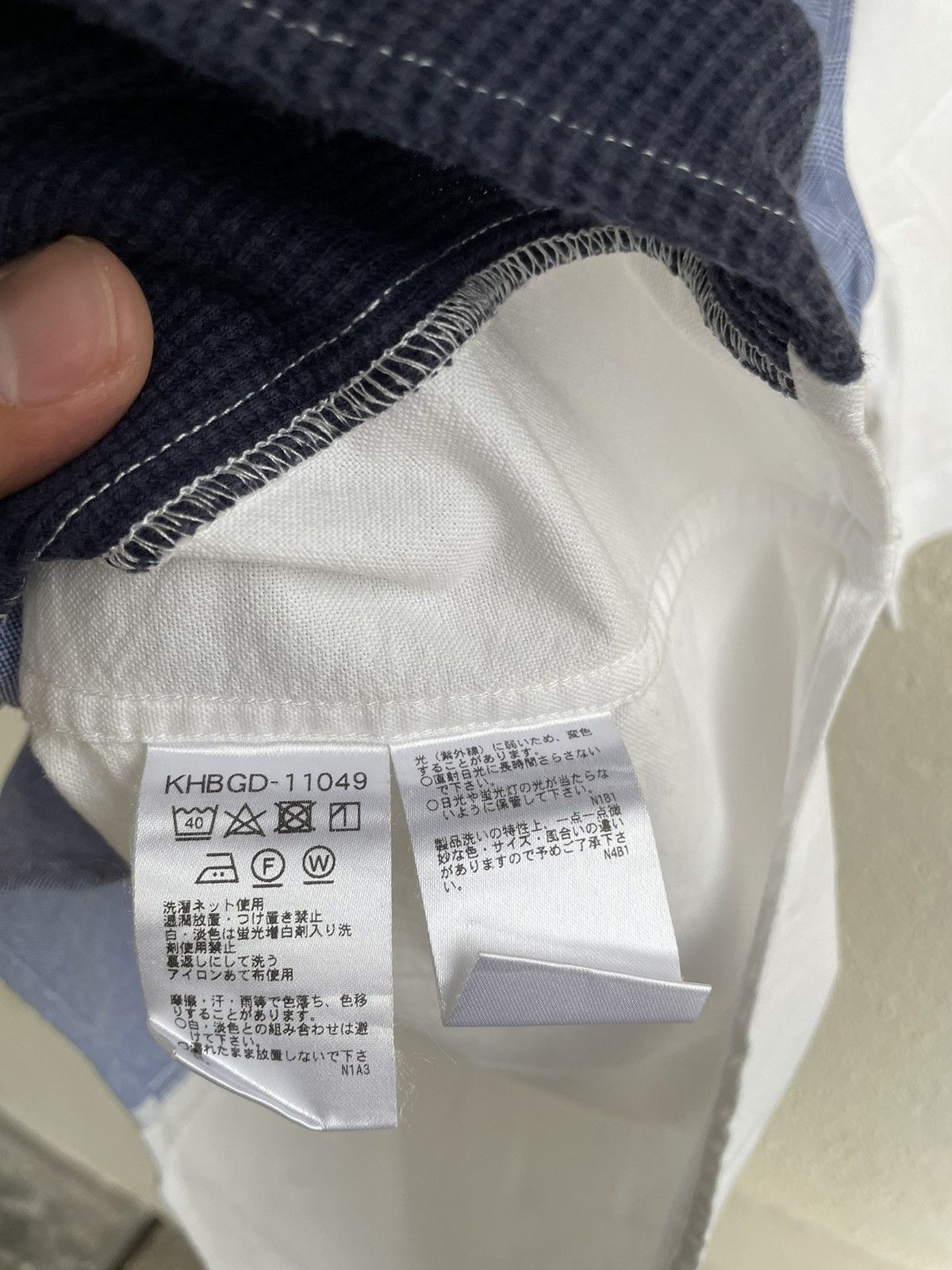 Yohji Yamamoto 2000s A.v.v Homme japan hybrid shirt Junya watanabe style Size US L / EU 52-54 / 3 - 7 Thumbnail