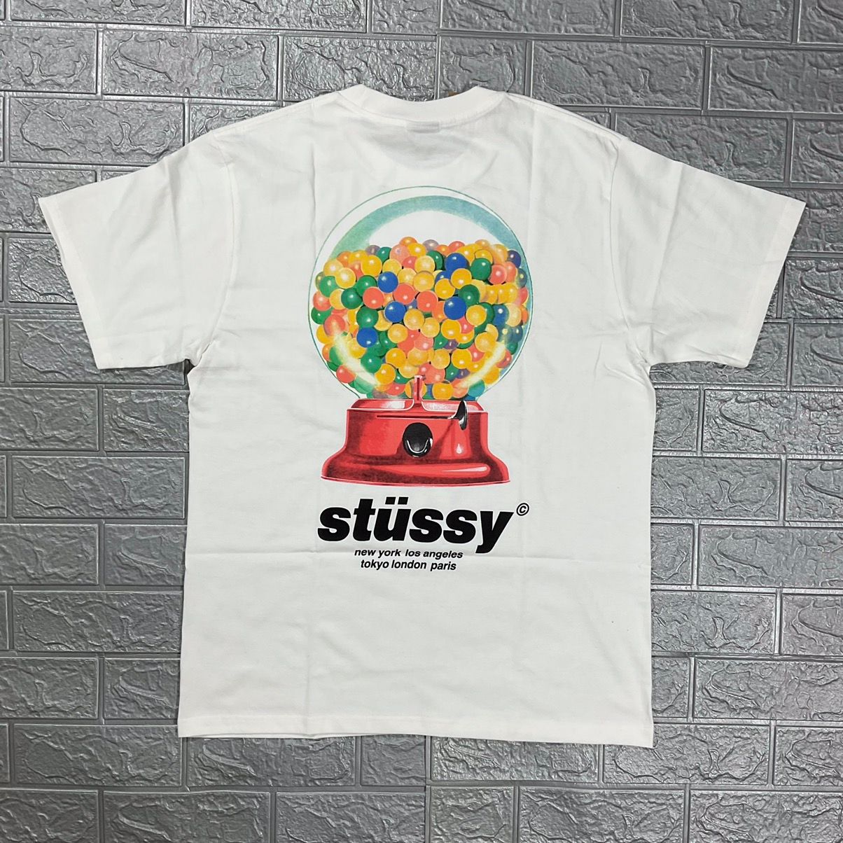 Pre-owned Stussy X Vintage Stussy Gumball Tee White