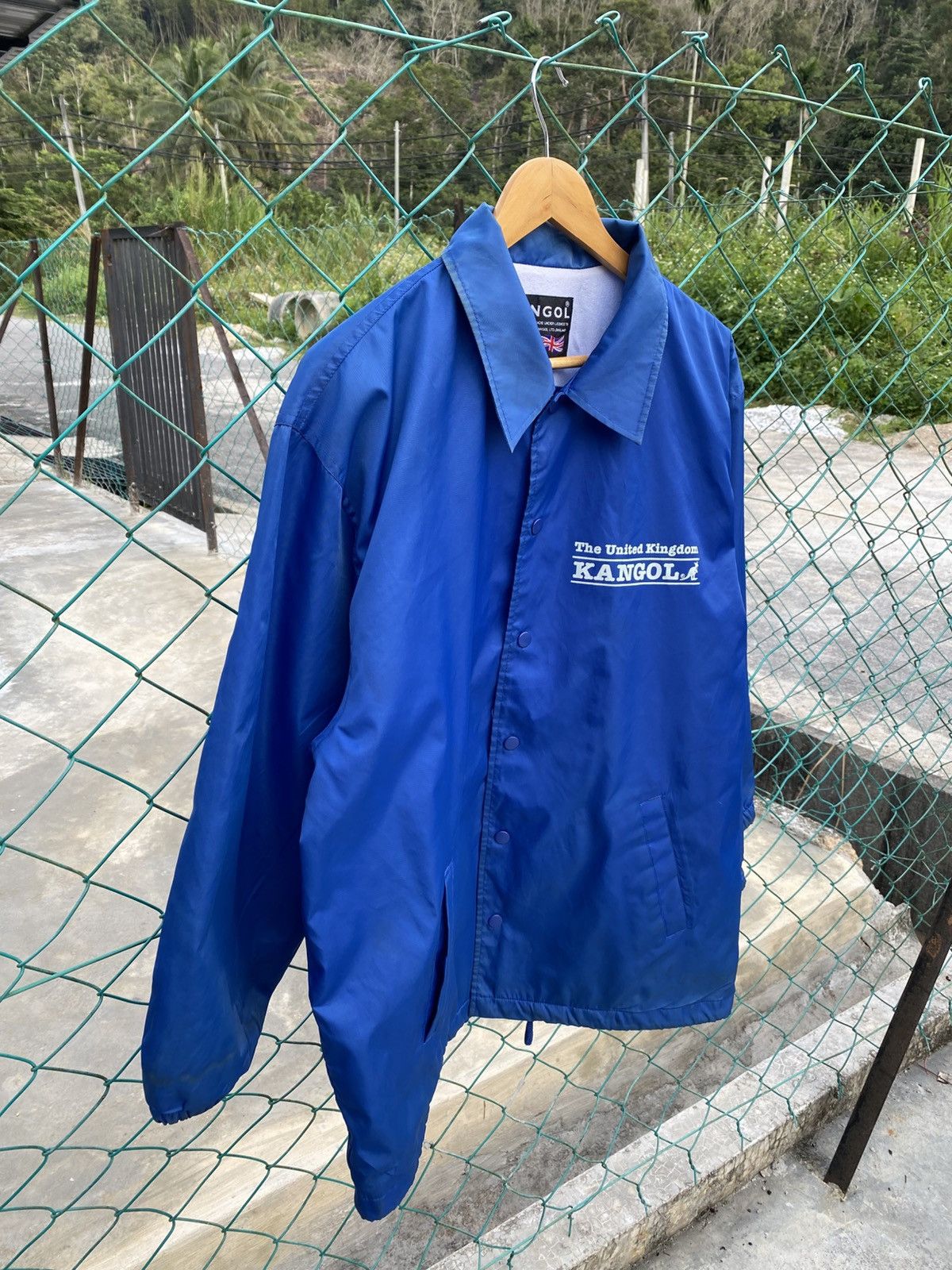 Kangol Kangol big logo coach jacket Size US L / EU 52-54 / 3 - 3 Thumbnail