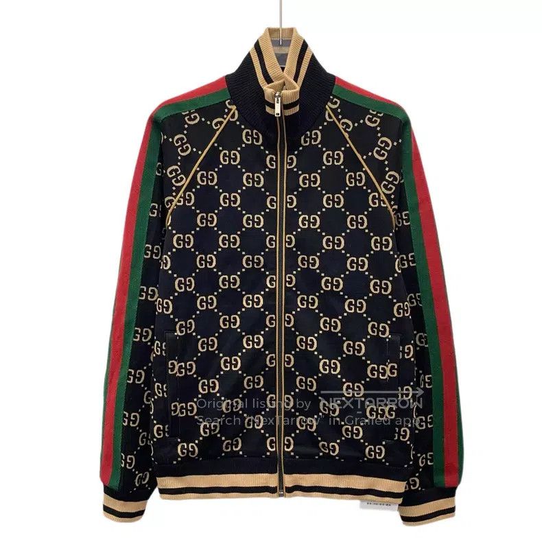 Gucci Gucci 22 color-blocking logo jacquard full print cotton st Size US XS / EU 42 / 0 - 1 Thumbnail
