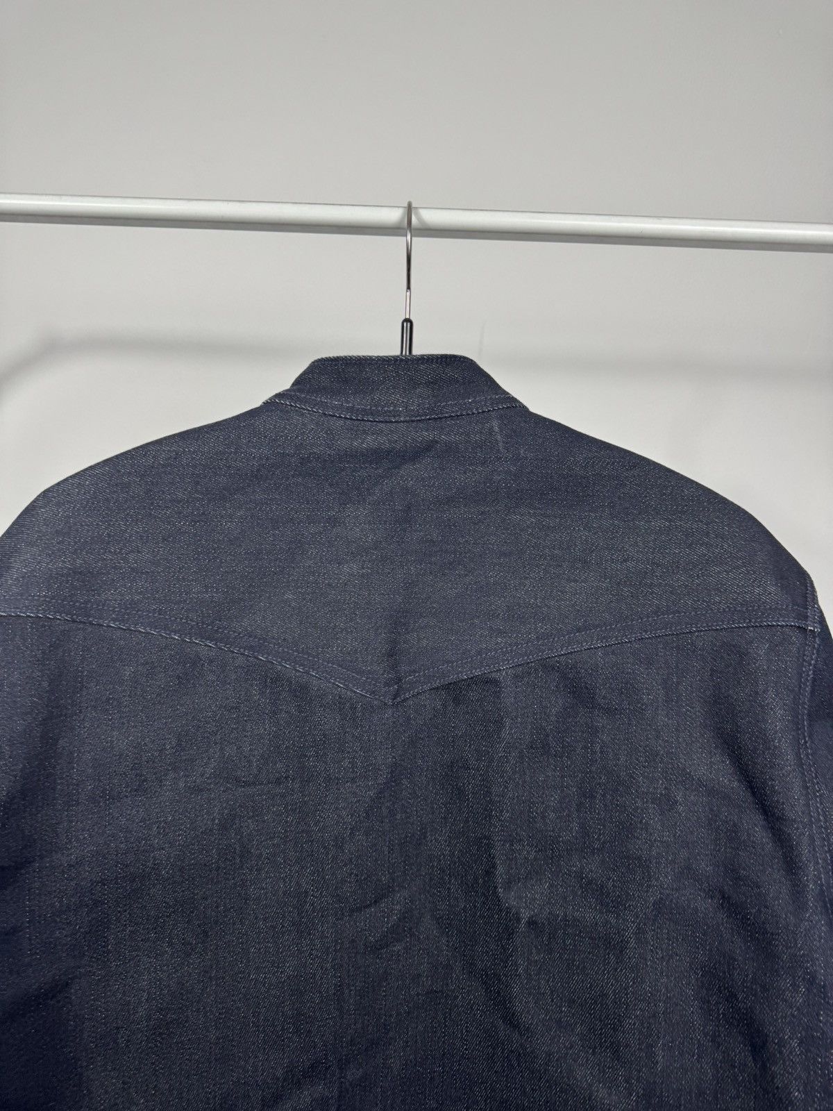 SoSo SoSo Heavy Raw Denim Jacket Indigo Workwear Trucker Coat L Size US L / EU 52-54 / 3 - 17 Thumbnail