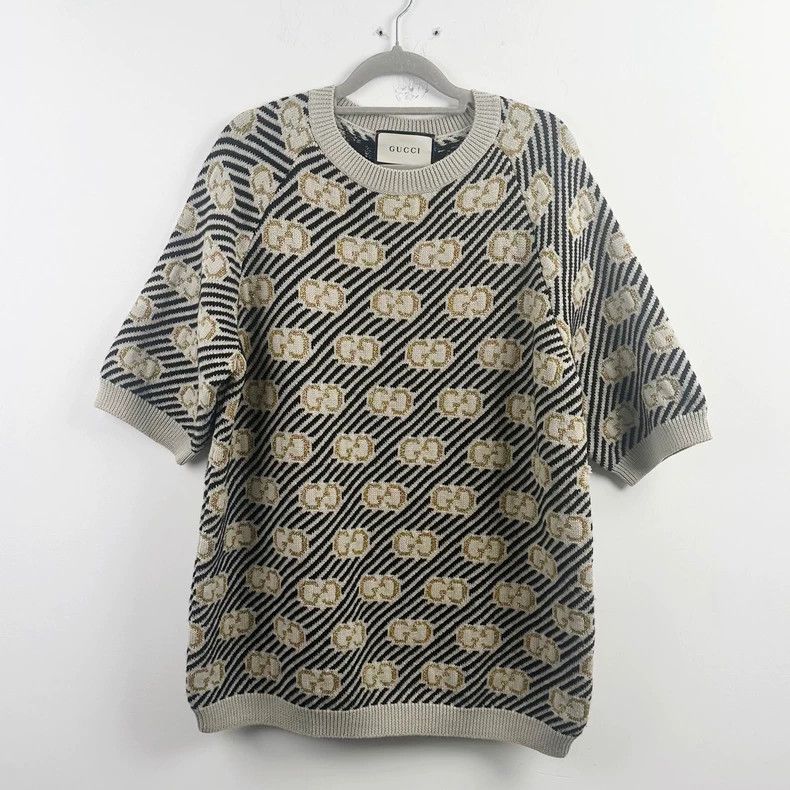 Gucci GucciGray full-print knitwear 2503-Nextarrow Size US S / EU 44-46 / 1 - 1 Thumbnail