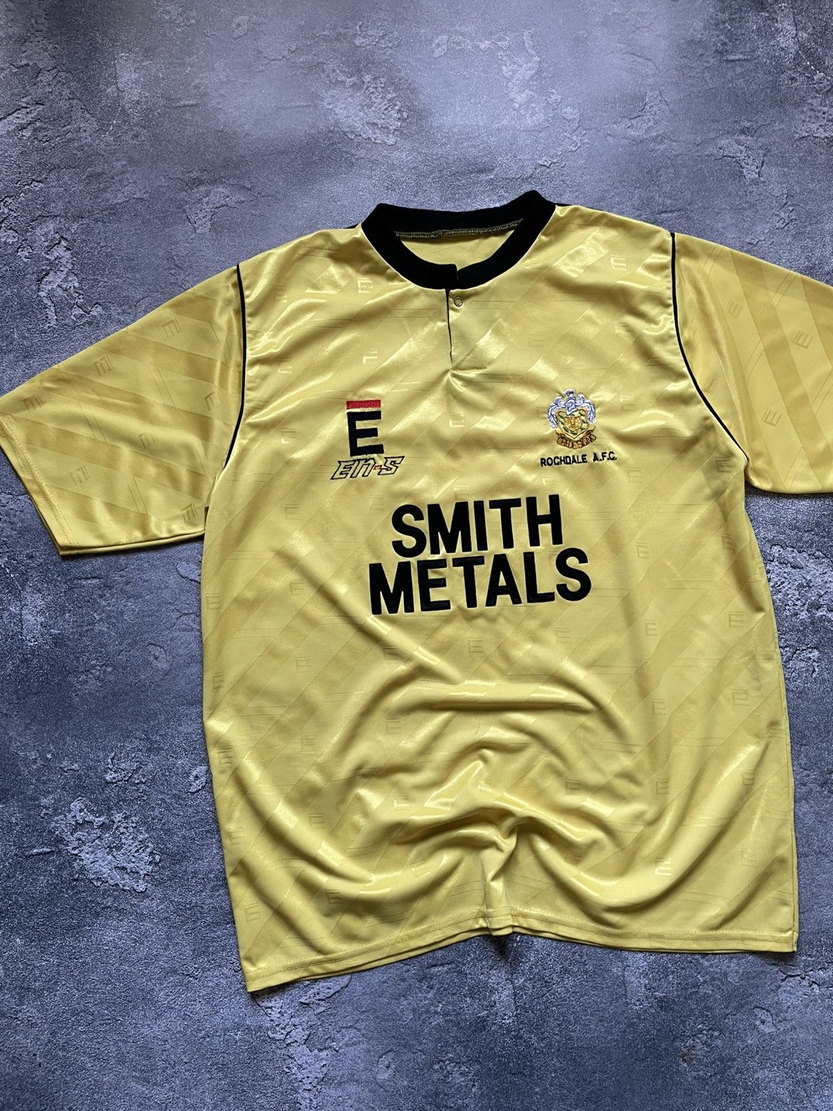 1991/1992 Rochdale EN-s Away Kit Soccer Jersey Y2K