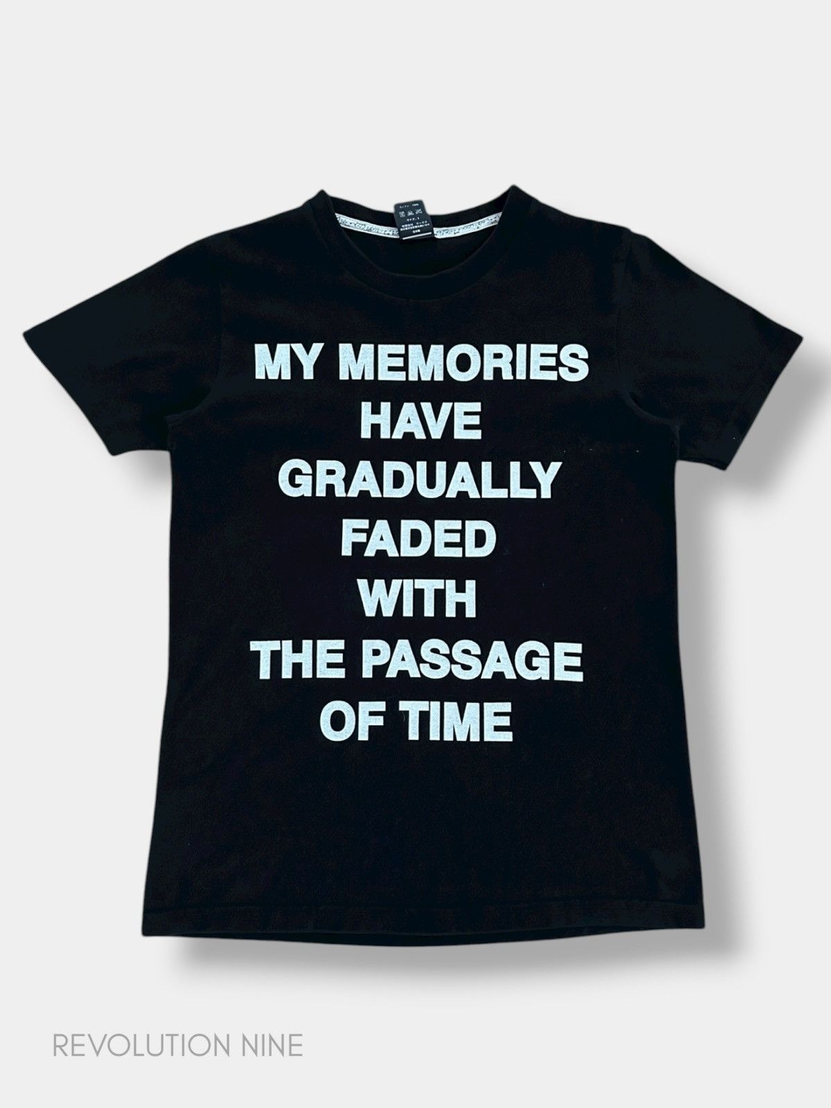 Number (N)ine Number (N)ine SS09 “my memories have gradually faded“ tshirt Size US S / EU 44-46 / 1 - 1 Thumbnail