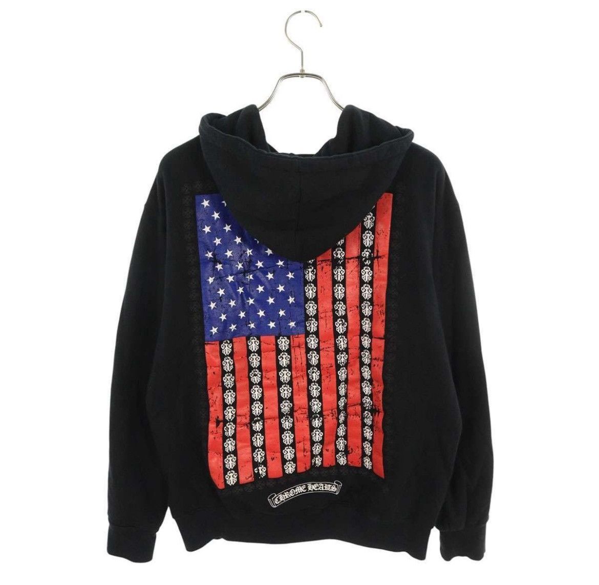 Chrome Hearts Chrome Hearts American Flag Print Hoodie Size US L / EU 52-54 / 3 - 2 Thumbnail