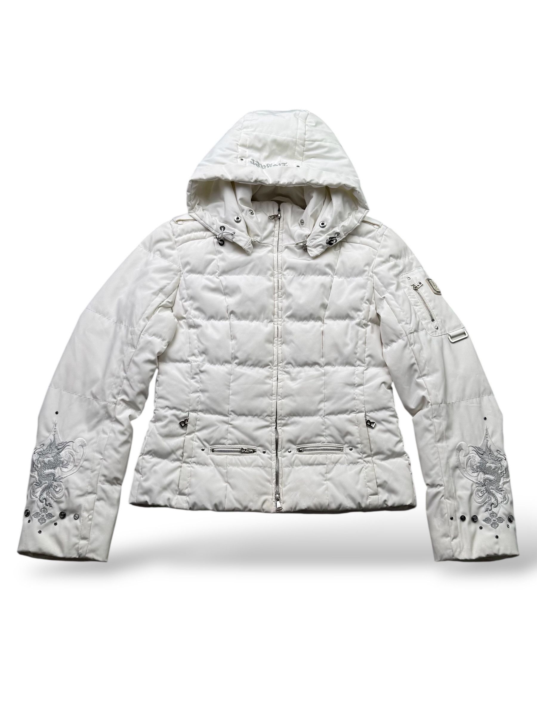 Bogner Bogner Vintage Cropped Down Puffer Jacket (V9) Size S / US 4 / IT 40 - 1 Thumbnail