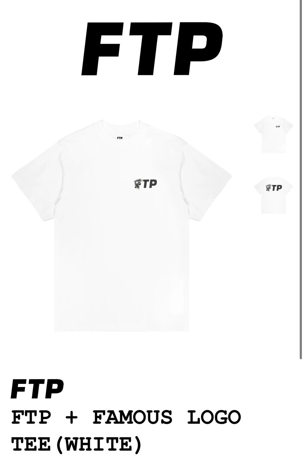 G59 Records FTP X COLLAB Size US L / EU 52-54 / 3 - 1 Thumbnail