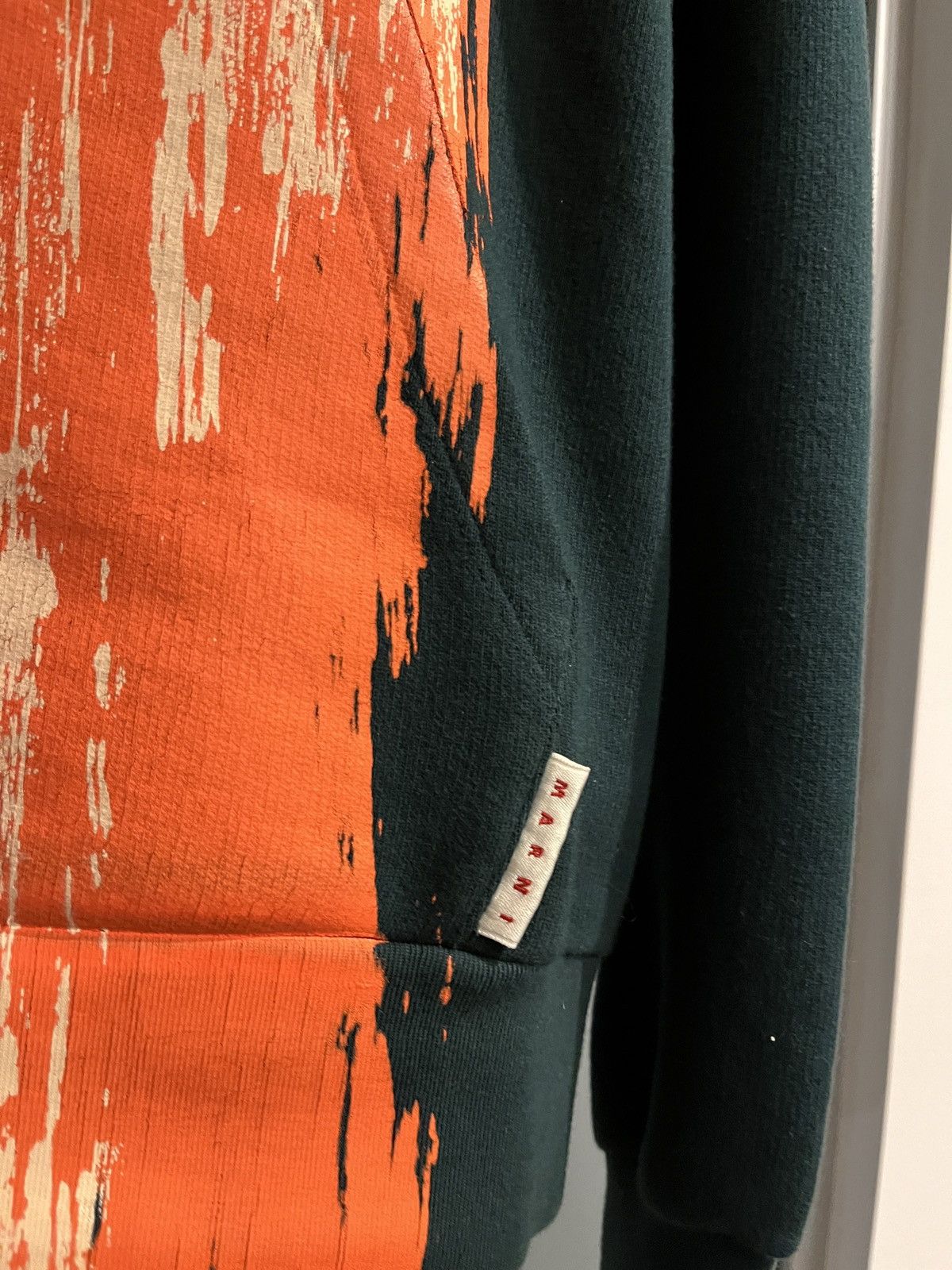 Marni Marni “painted” hoodie Size US S / EU 44-46 / 1 - 4 Thumbnail