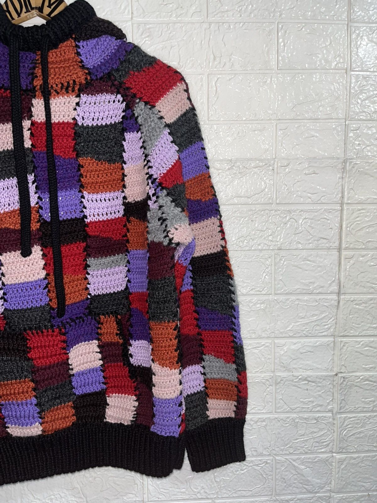 Marni MARNI CREWNECK CROCHET MULTICOLOR SWEATER Size US S / EU 44-46 / 1 - 5 Thumbnail
