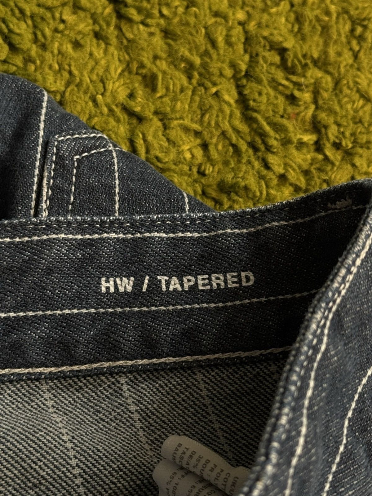 Carhartt Carhartt WIP workcore style striped orlean jeans Size 27" / US 4 / IT 40 - 7 Thumbnail