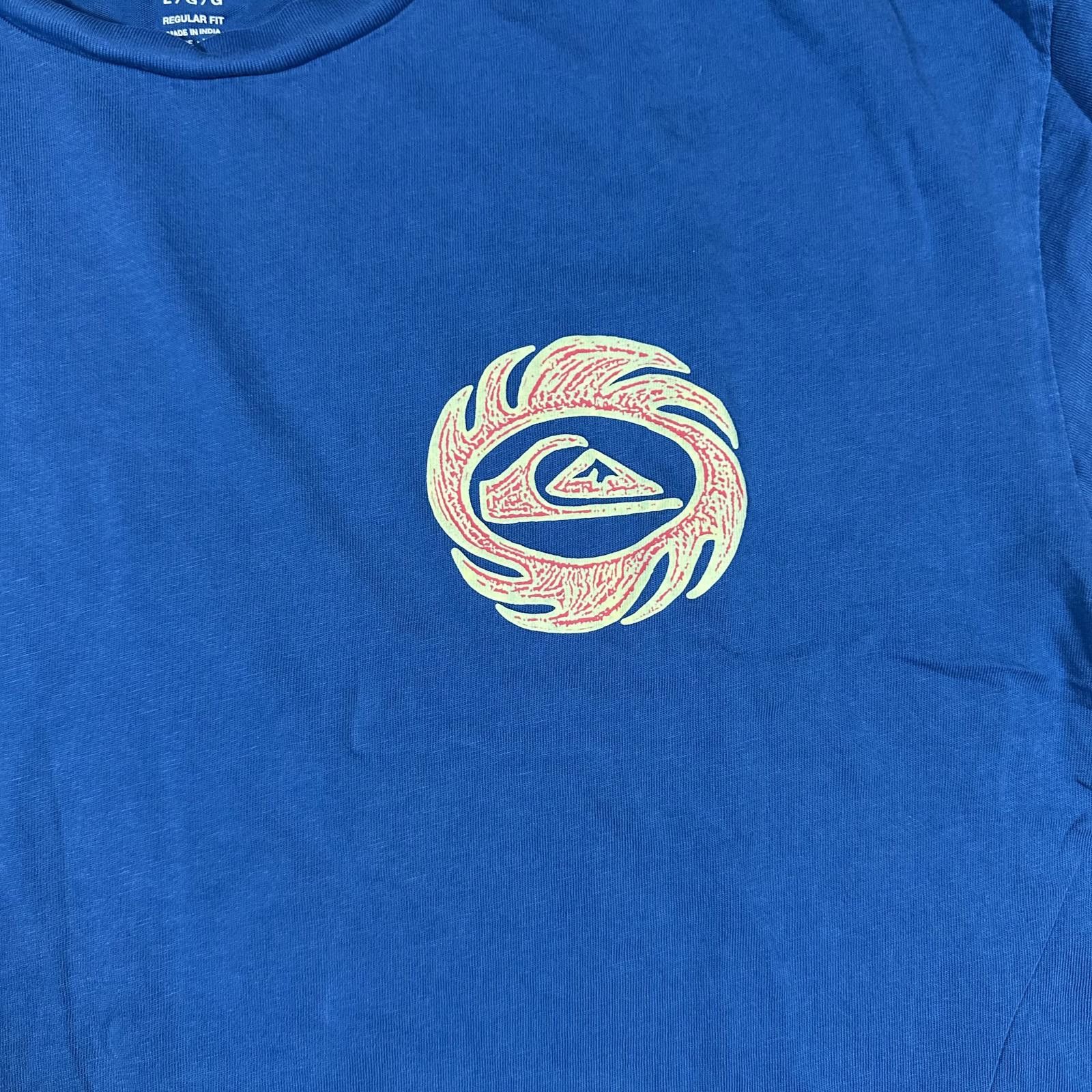 Quiksilver Quiksilver Men T-shirt L Blue Graphic Logo Size US L / EU 52-54 / 3 - 3 Thumbnail