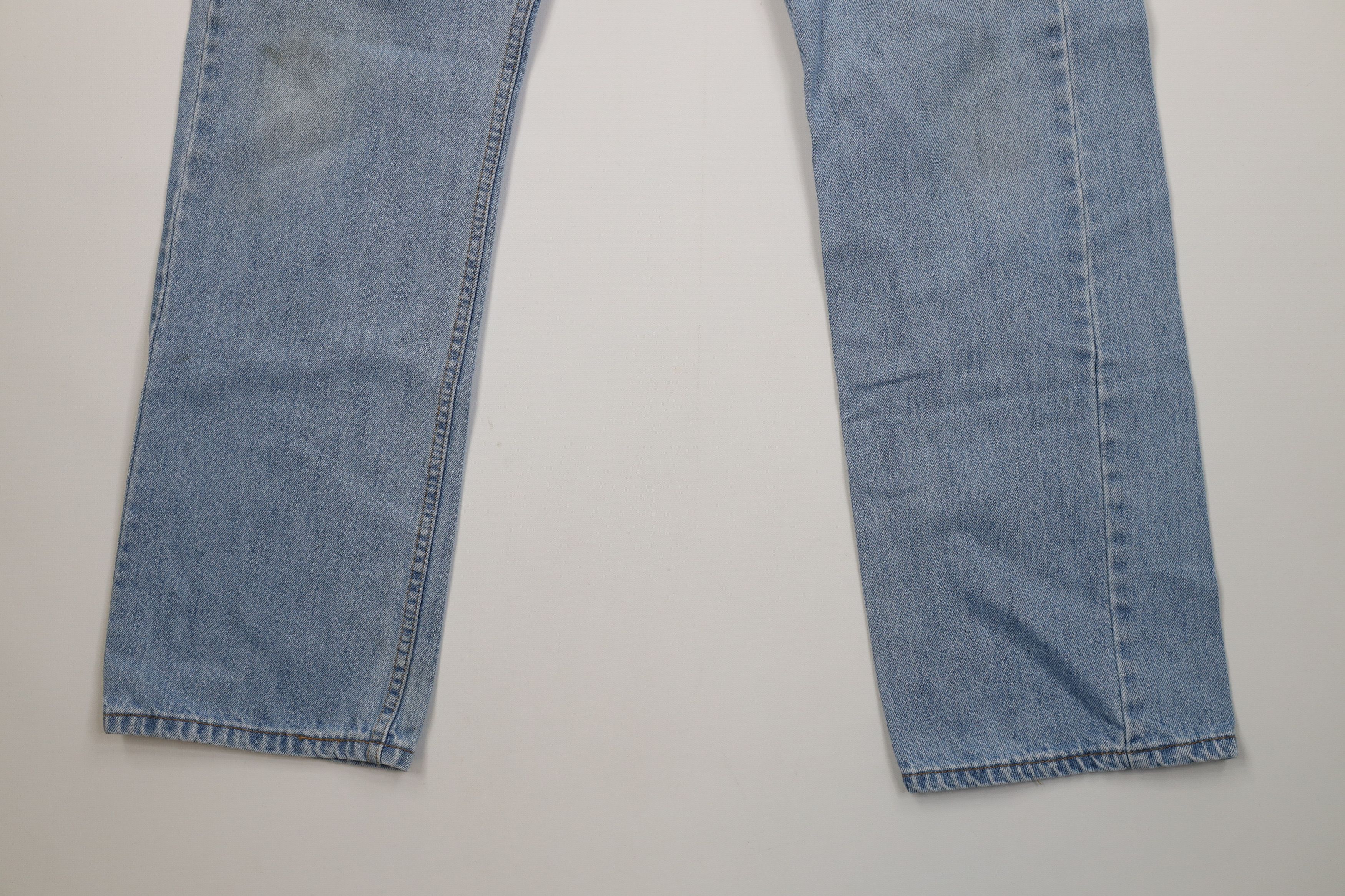 Levi's Vintage Y2K Levis 505 Regular Fit Straight Leg Denim Jeans Size US 33 - 4 Thumbnail