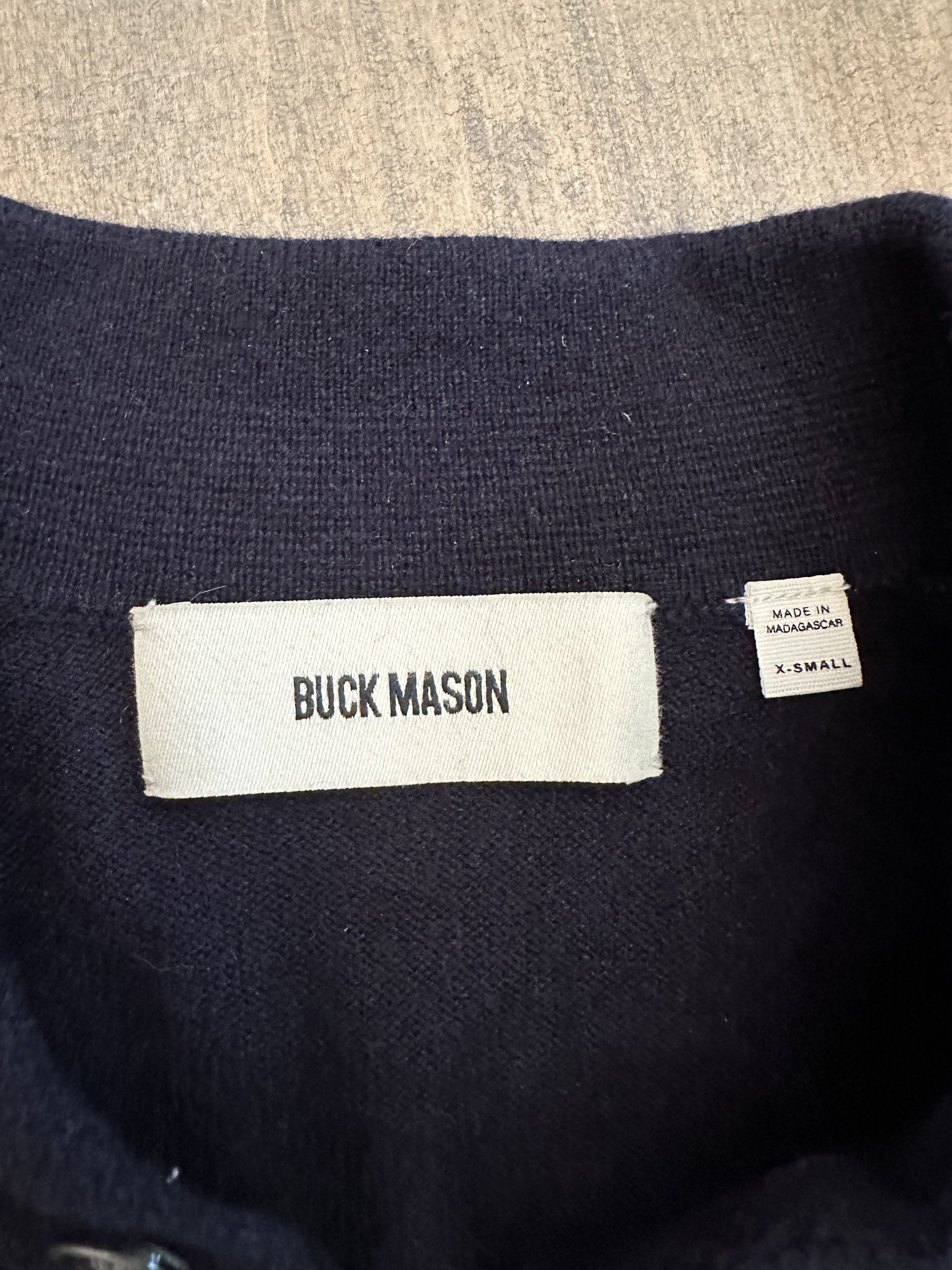 Buck Mason Buck Mason California Cashmere Navy Button Down Size US XS / EU 42 / 0 - 2 Thumbnail