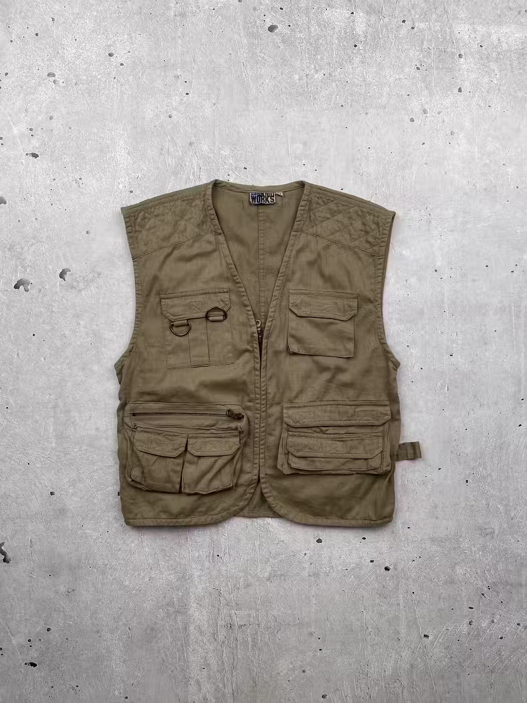 Japanese Brand × Vintage Vintage Bondage Multi Pocket Vest Size US S / EU 44-46 / 1 - 1 Thumbnail