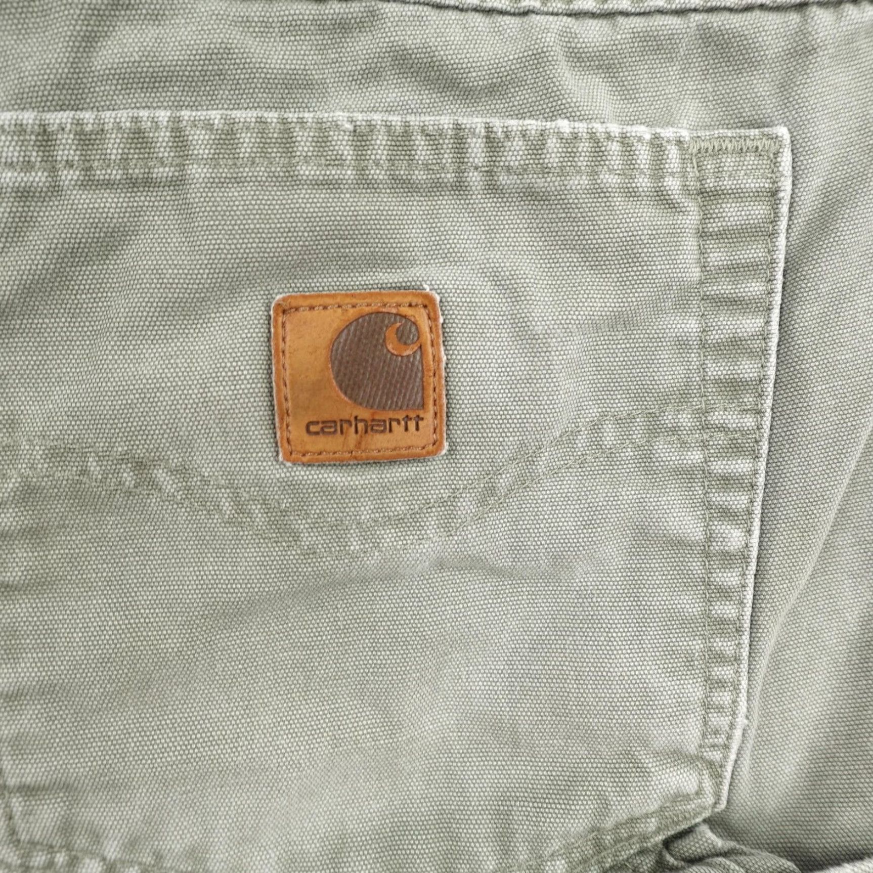 Carhartt VINTAGE Carhartt Cargo Shorts 40 Green Canvas Utility Outdoor Y2K Mens Size US 40 / EU 56 - 6 Thumbnail