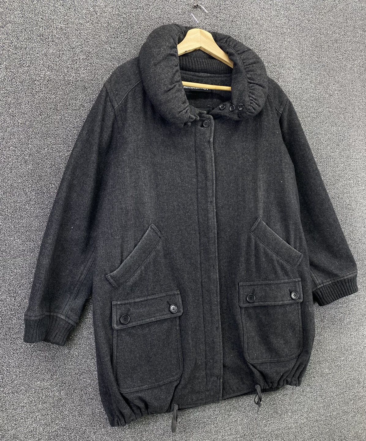 Issey Miyake Vintage Issey Miyake Mercibeaucoup Wool Jacket Size L / US 10 / IT 46 - 2 Thumbnail