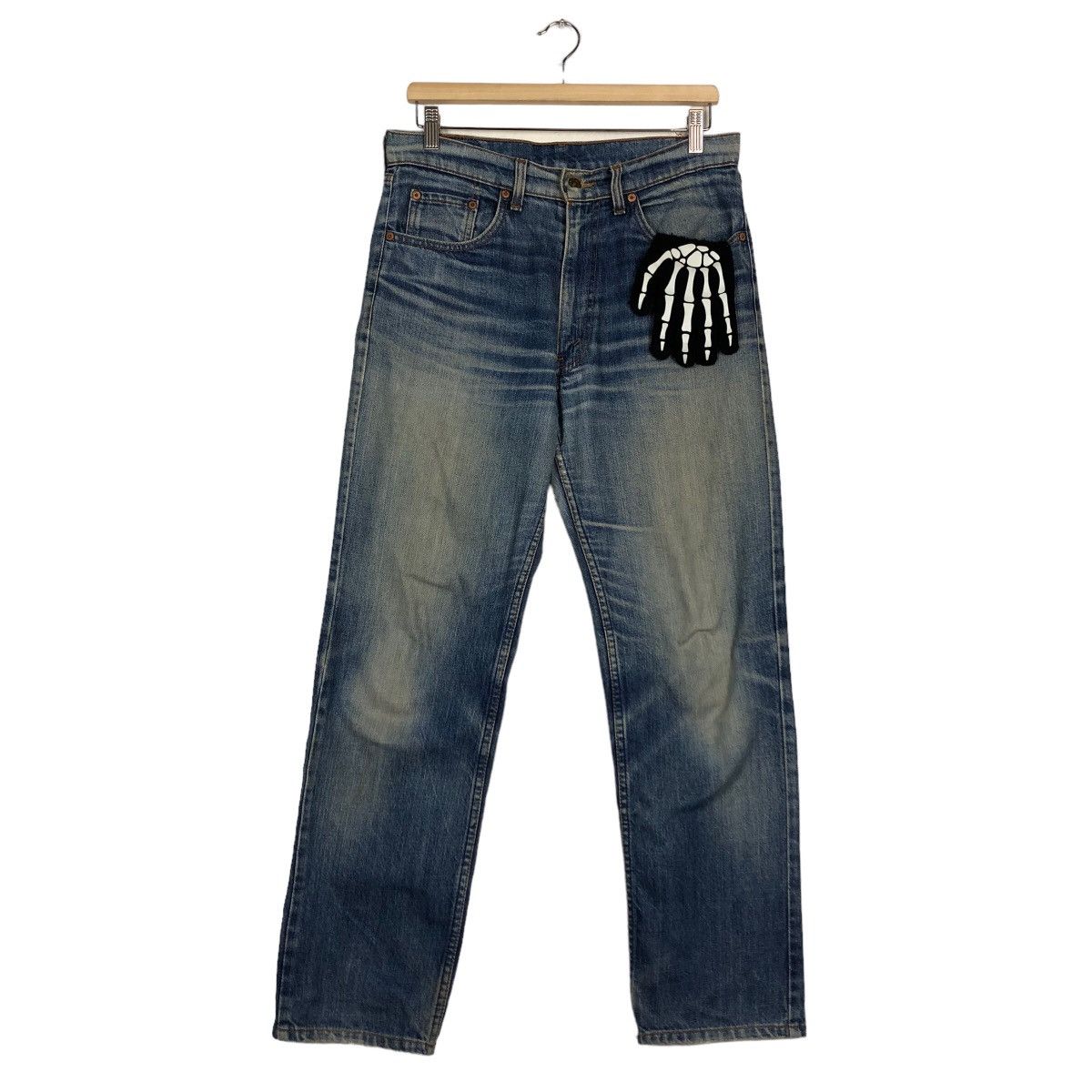 Levi's Made & Crafted 🔥90’s Vintage Levi’s Denim Jeans Distressed Denim Size US 32 / EU 48 - 2 Thumbnail