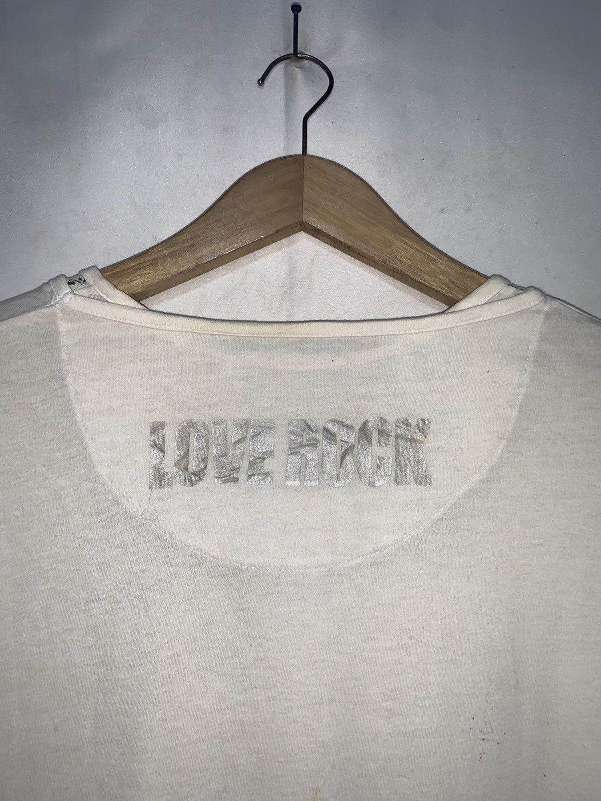 Beauty Beast Y2k Detective struct ROCK poem double layer longsleeve Size US M / EU 48-50 / 2 - 9 Thumbnail