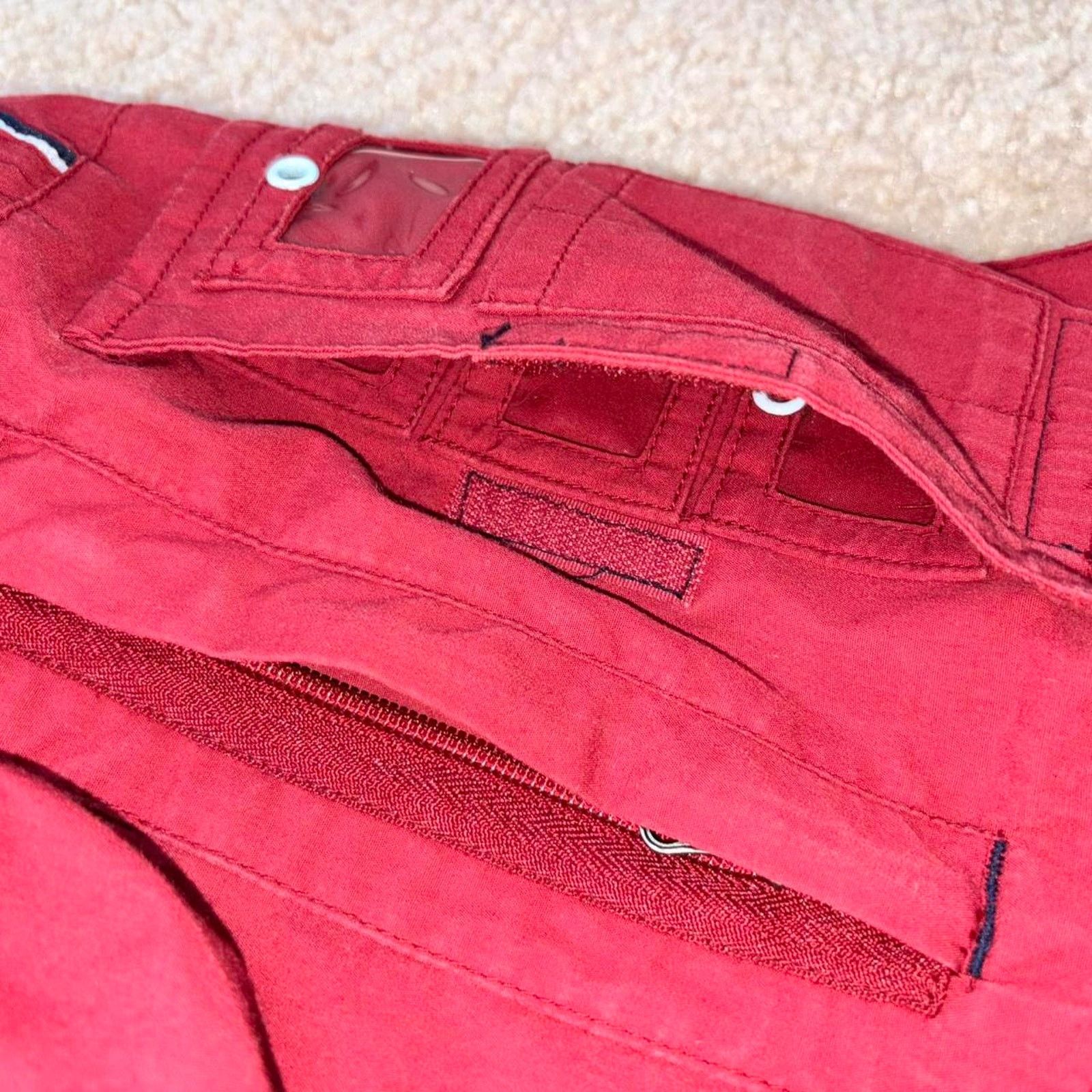 Arizona Jean Co. Vintage 90’s Arizona Jeans Striped Cargo Paratrooper Pants Size 30" / US 8 / IT 44 - 8 Thumbnail