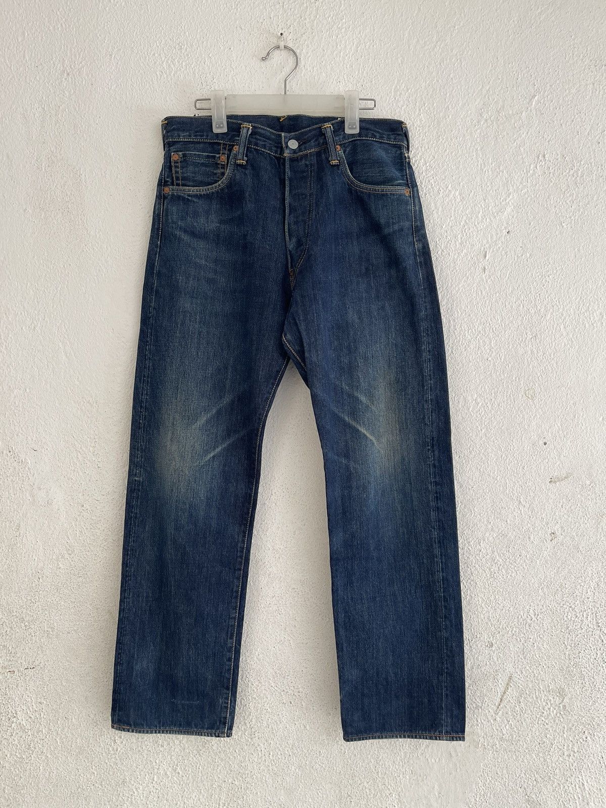 Evisu Evisu Lot 2000 Seagull Logo Selvedge Denim Jeans Size US 32 / EU 48 - 2 Thumbnail