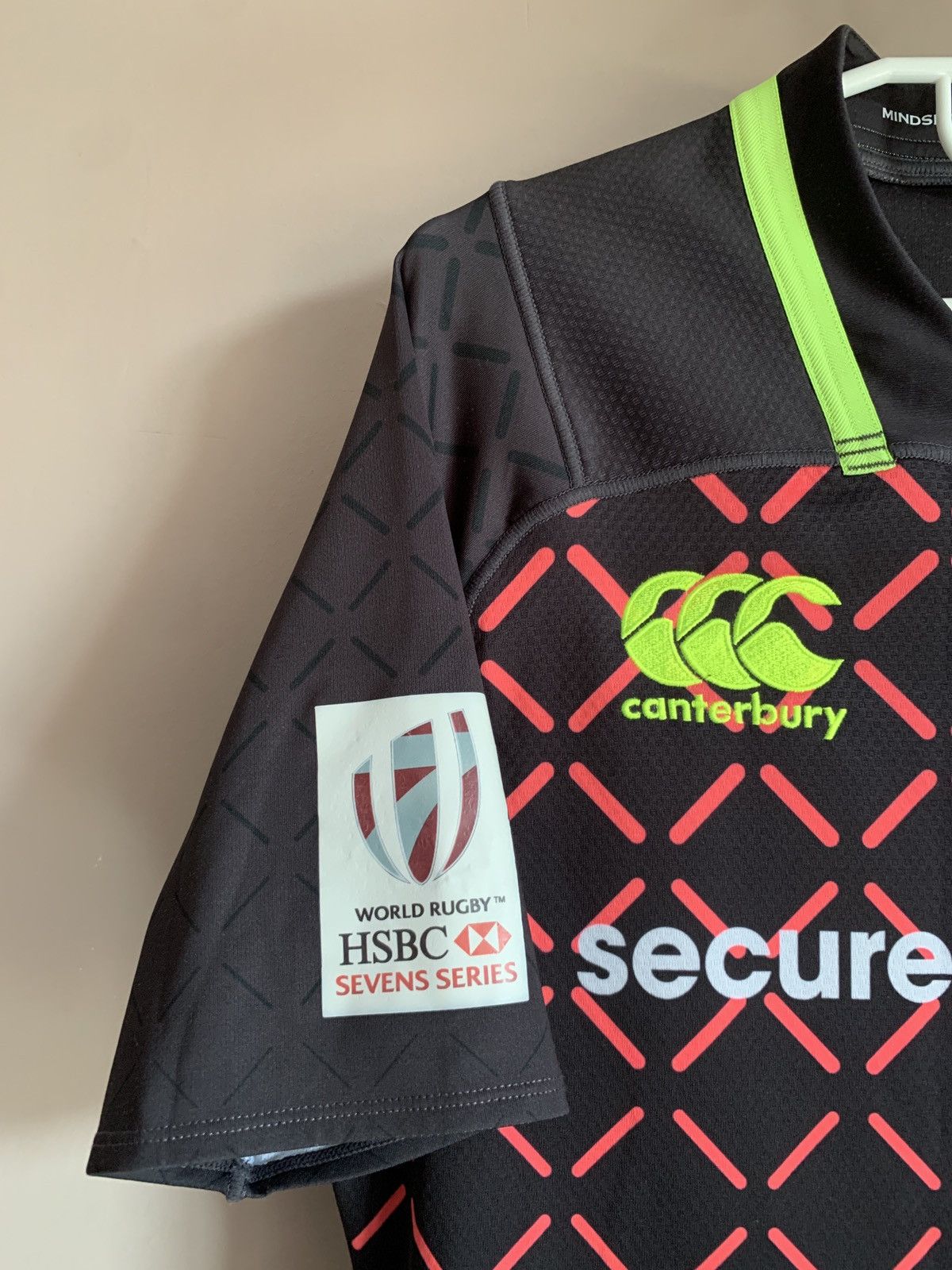 Canterbury of New Zealand England Sevens Rugby Union Shirt Canterbury Jersey Size L Size US L / EU 52-54 / 3 - 4 Thumbnail