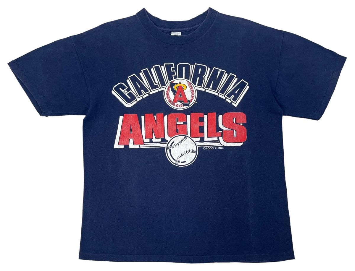 Logo 7 × MLB × Vintage 90s Vintage MLB California Angels tee Size US L / EU 52-54 / 3 - 1 Thumbnail