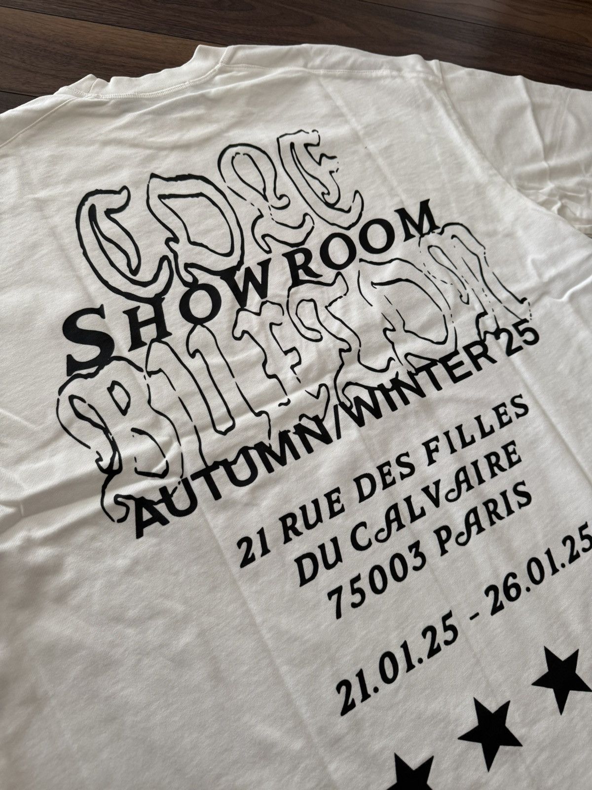 Cole Buxton Cole Buxton ShowRoom Paris Oversize Tshirt Tee Size US L / EU 52-54 / 3 - 2 Thumbnail