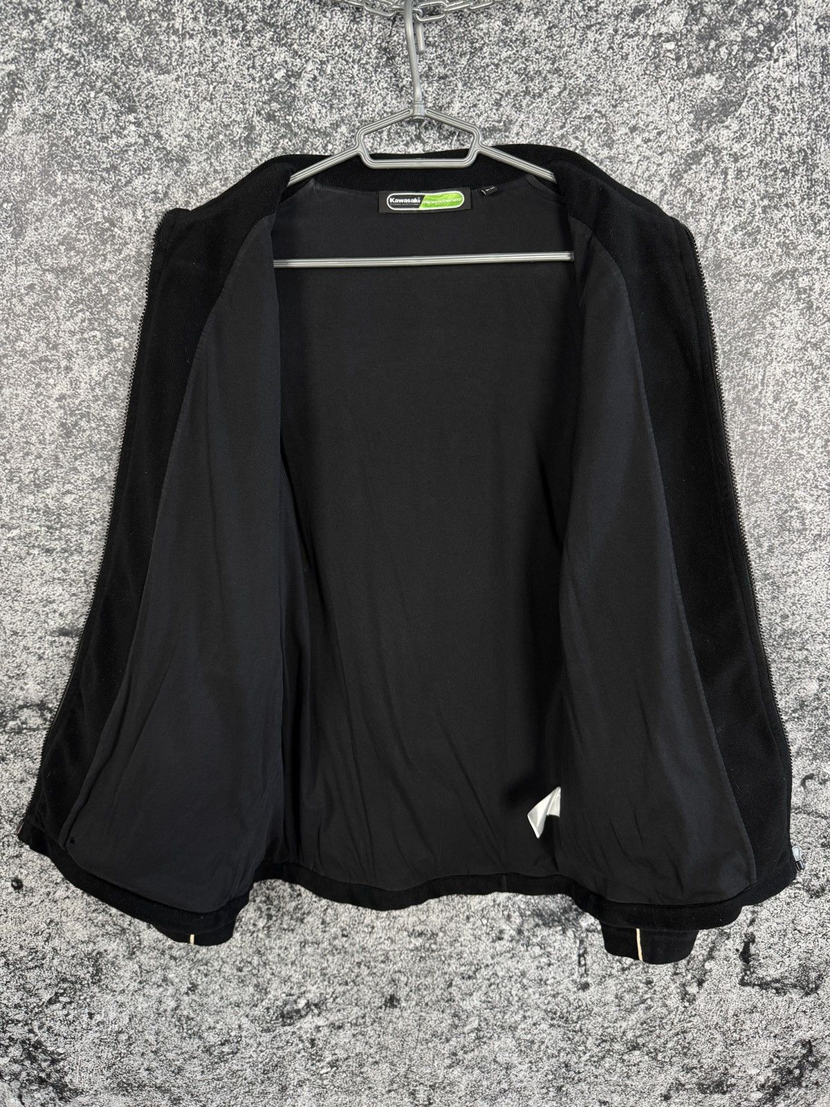 Vintage Kawasaki Fleece Full Zip Jacket Racing Moto GP Size S/M Size US S / EU 44-46 / 1 - 8 Thumbnail