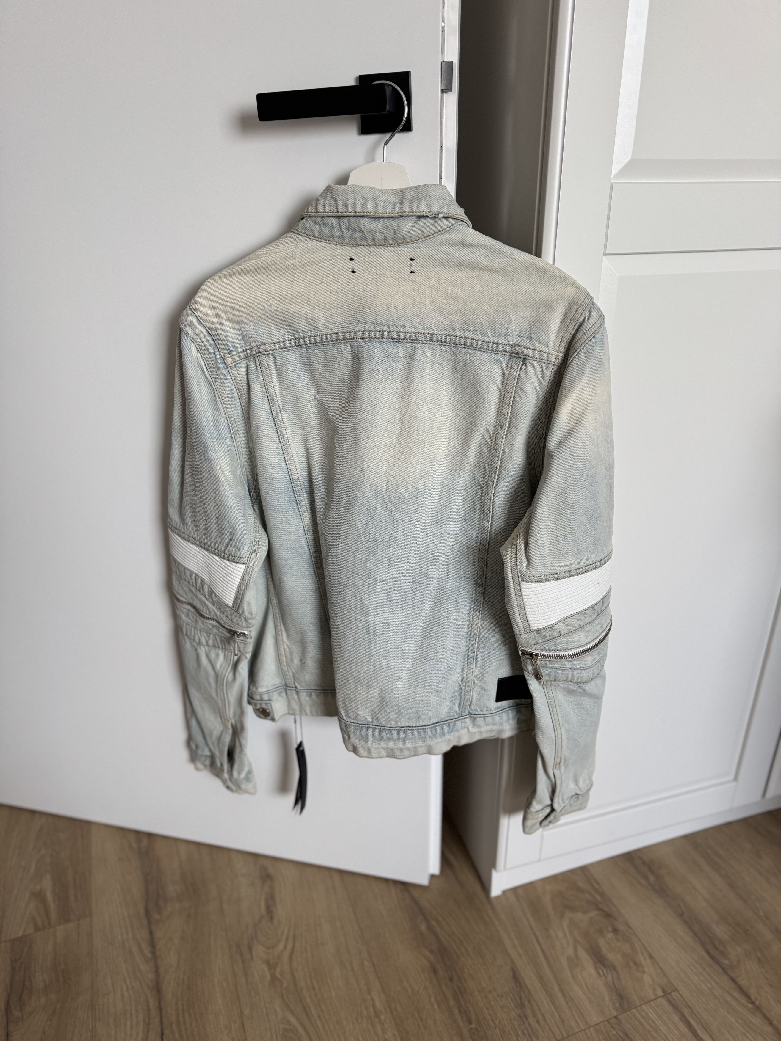 Amiri Amiri Biker Jeans jacket Size US XL / EU 56 / 4 - 3 Thumbnail