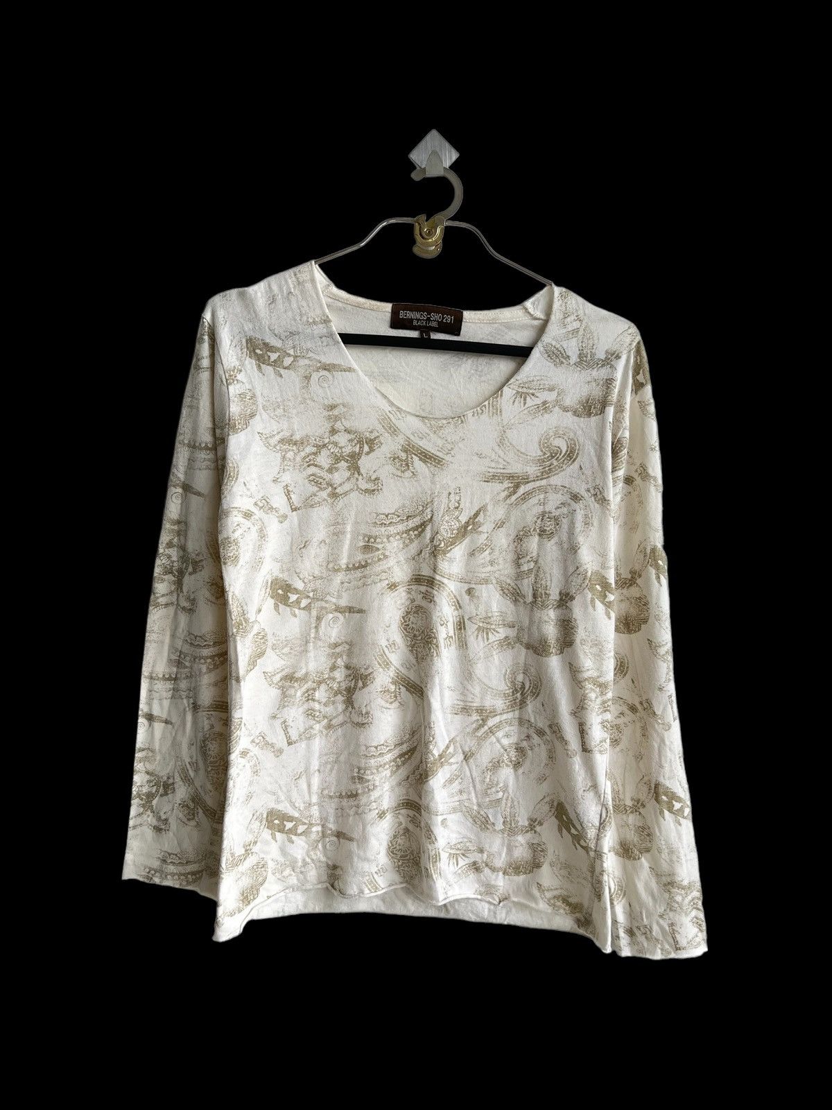 BERNINGS SHO Bernings-Sho Black Label 🇯🇵 Navajo Goro's Motif LS Shirt Size US M / EU 48-50 / 2 - 1 Thumbnail